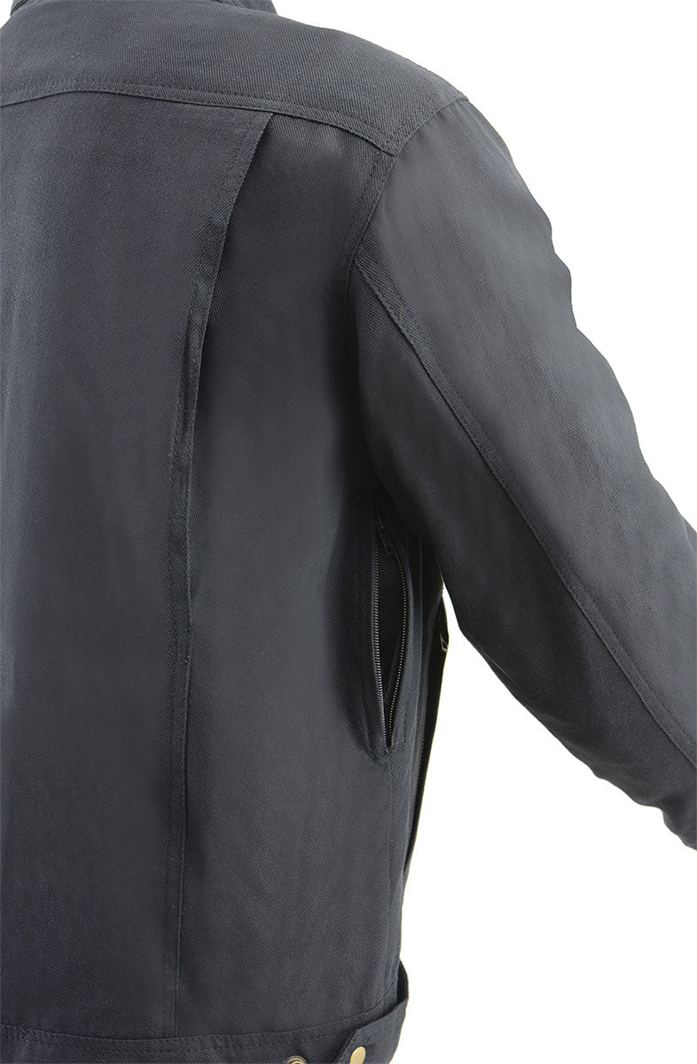 Milwaukee Leather MPM1623 Men's Black CE Armored Long Sleeve Biker Shirt Jacket Reinforced w/ Aramid Fibers 10 Milwaukee Leather MPM1623 Men's Black CE Armored Long Sleeve Biker Shirt Jacket Reinforced w/ Aramid Fibers