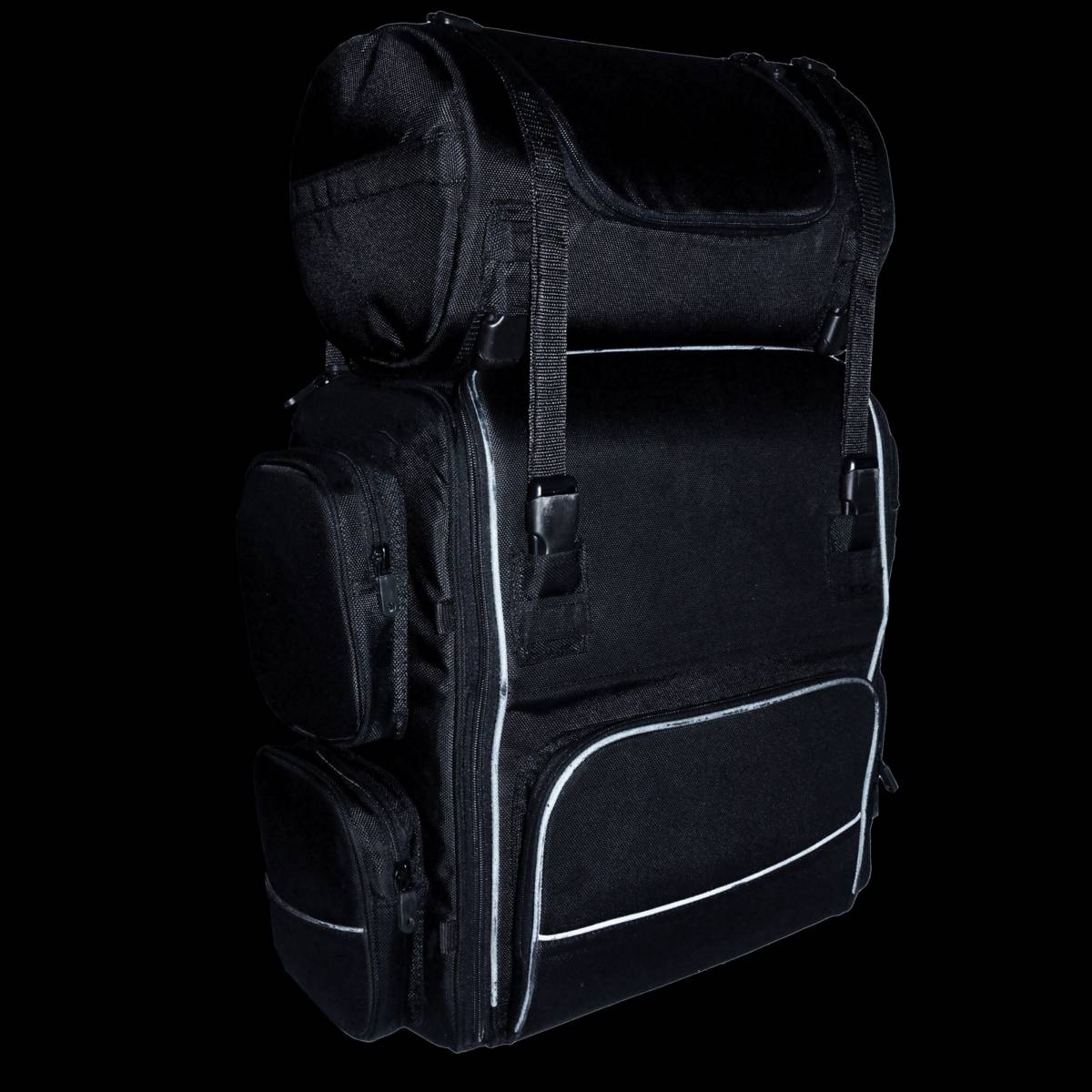Milwaukee Leather SH680 Large Black Textile Motorcycle Sissy Bar Travel Bag 3 Milwaukee Leather SH680 Large Black Textile Motorcycle Sissy Bar Travel Bag