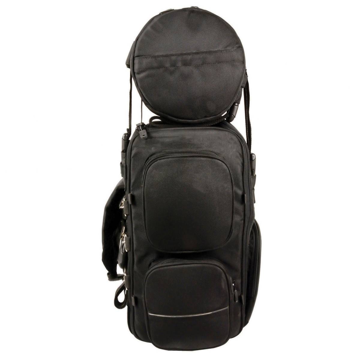 Milwaukee Leather SH680 Large Black Textile Motorcycle Sissy Bar Travel Bag 7 Milwaukee Leather SH680 Large Black Textile Motorcycle Sissy Bar Travel Bag