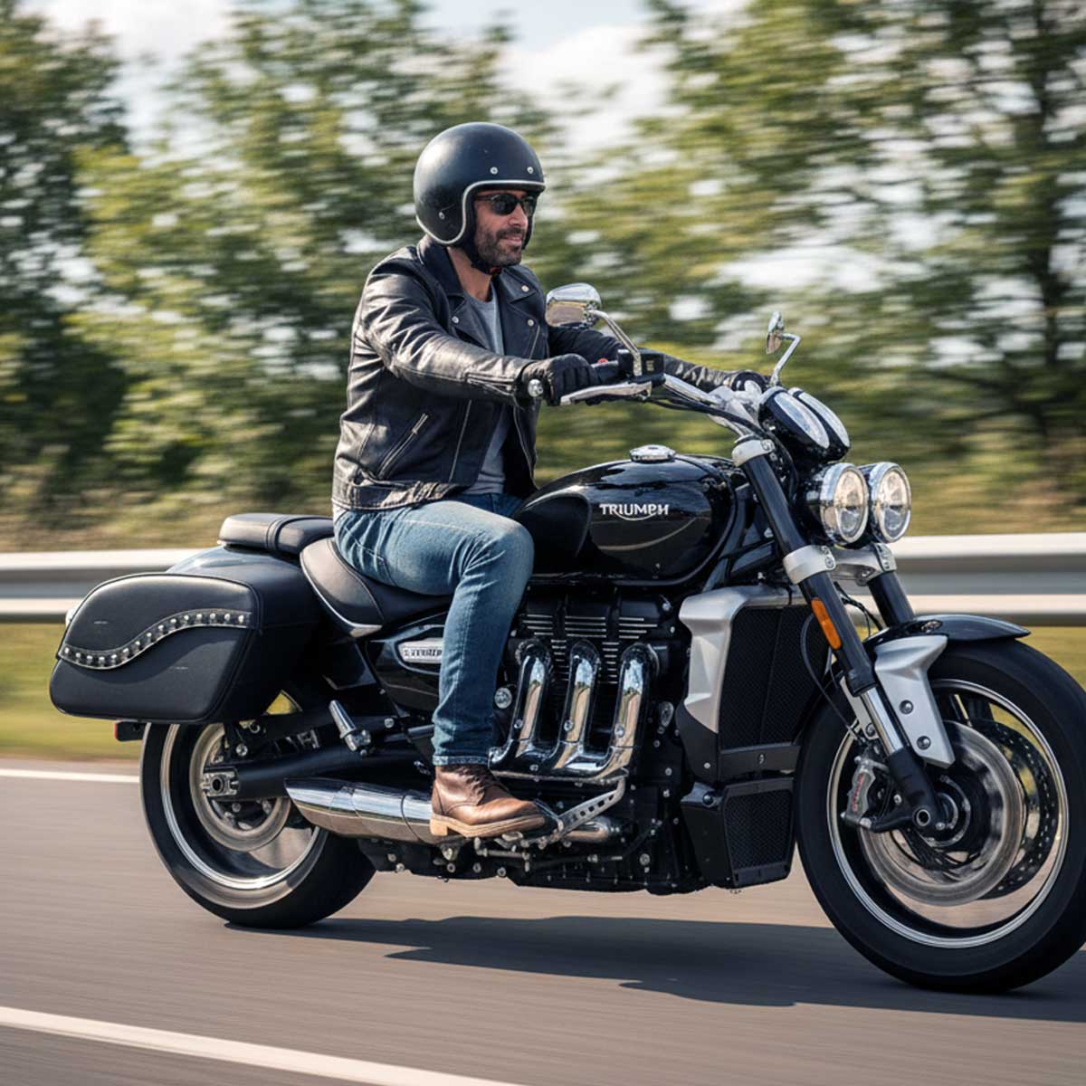 Milwaukee Leather SH646ZB Black Zip-Off PVC Studded Throw Over Motorcycle Saddlebags 6 Milwaukee Leather SH646ZB Black Zip-Off PVC Studded Throw Over Motorcycle Saddlebags