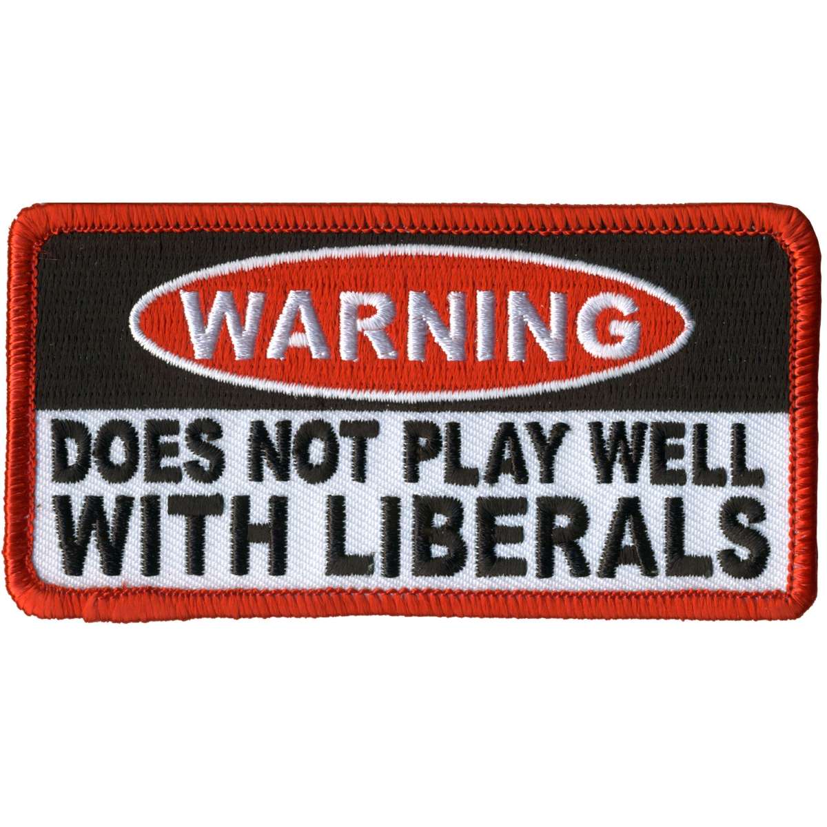 Hot Leathers Does Not Play Well With Liberals Patch PPL9926 1 Hot Leathers Does Not Play Well With Liberals Patch PPL9926