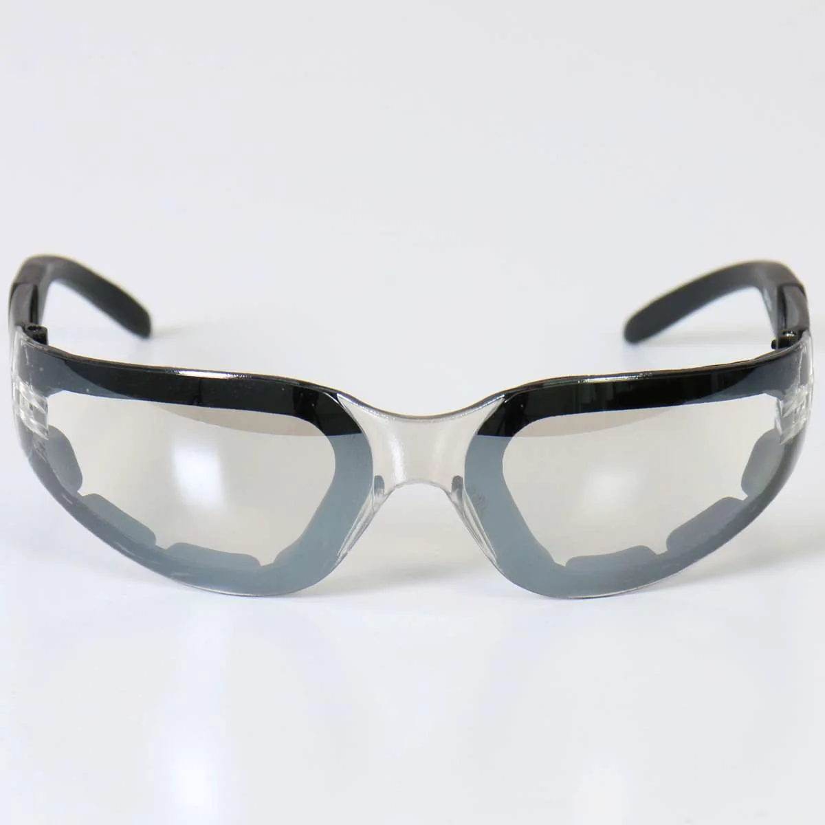 Hot Leathers Rider Plus Sunglasses w/Clear Mirror Lenses SGF1016 2 Hot Leathers Rider Plus Sunglasses w/Clear Mirror Lenses SGF1016
