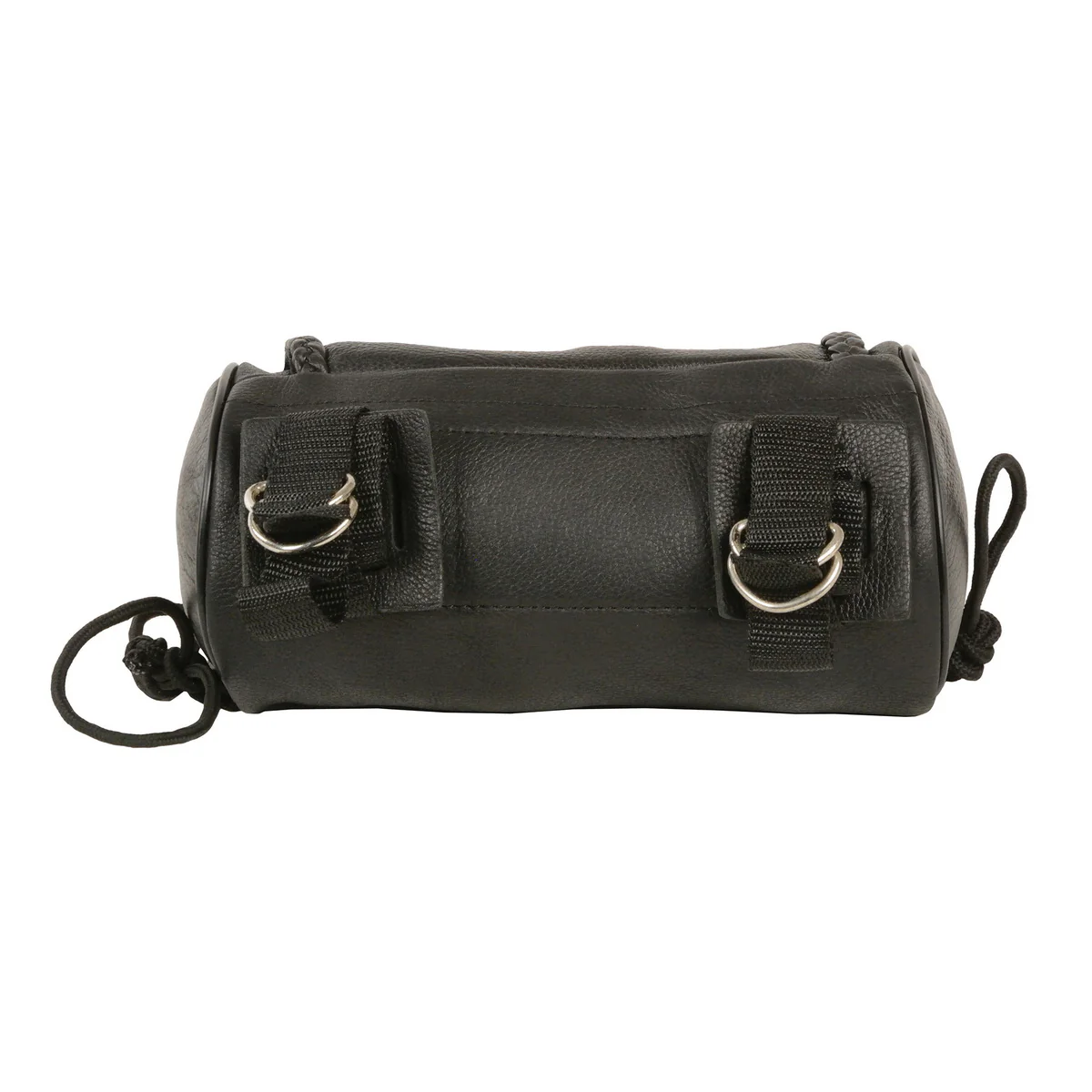 Milwaukee Leather SH495 Black Soft Leather Braided Medium Size Tool Pouch for Motorcycles 2 Milwaukee Leather SH495 Black Soft Leather Braided Medium Size Tool Pouch for Motorcycles
