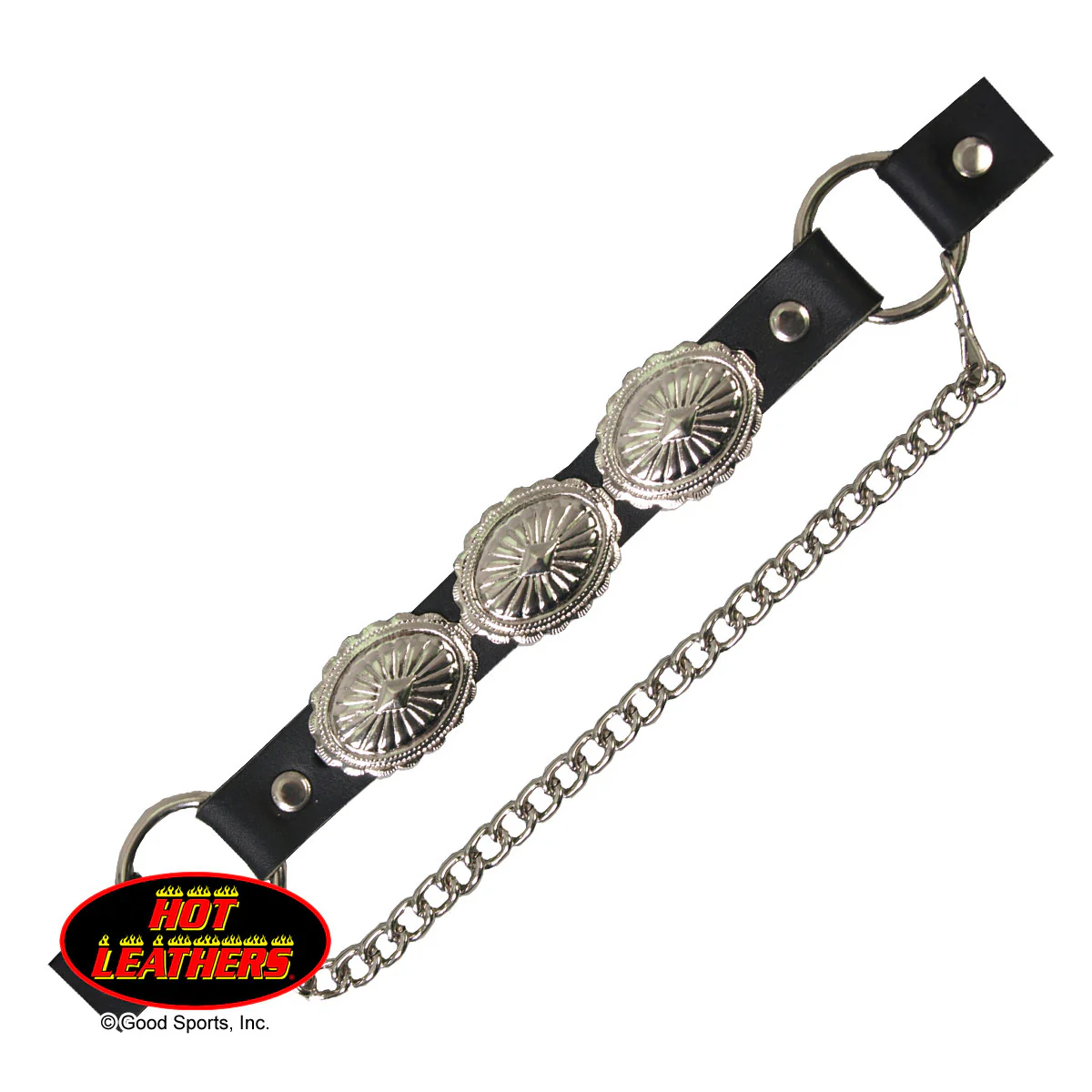 Hot Leathers BNL1011 Concho Boot Chain 1 Hot Leathers BNL1011 Concho Boot Chain