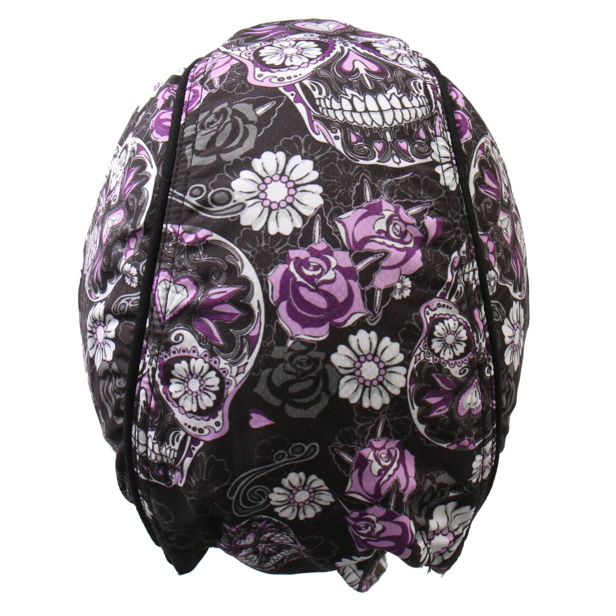 Hot Leathers HWH1078 Sugar Skull Headwrap 6 Hot Leathers HWH1078 Sugar Skull Headwrap