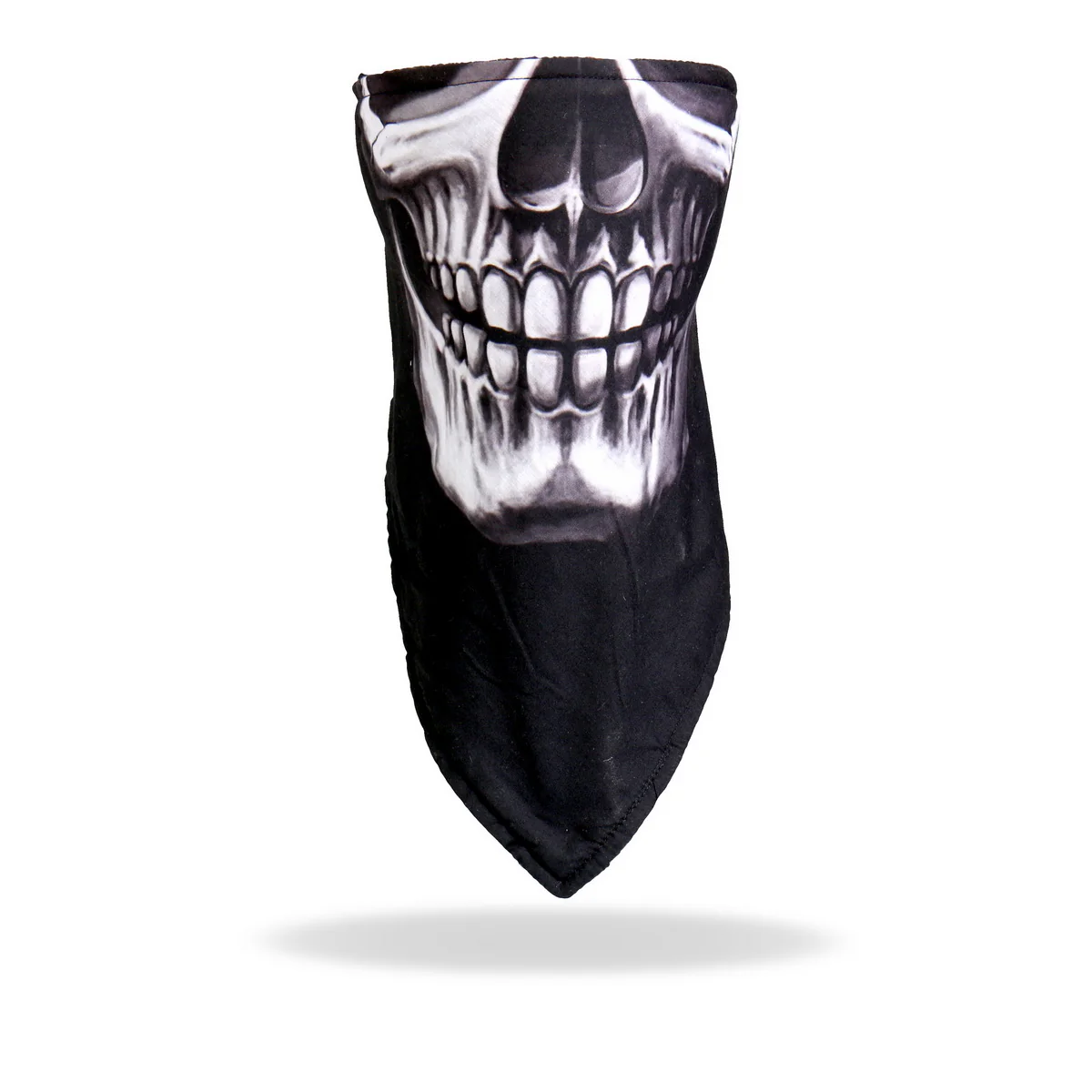 Hot Leathers FWC1001 Human Skull Face Wrap Neck Warmer 2 Hot Leathers FWC1001 Human Skull Face Wrap Neck Warmer