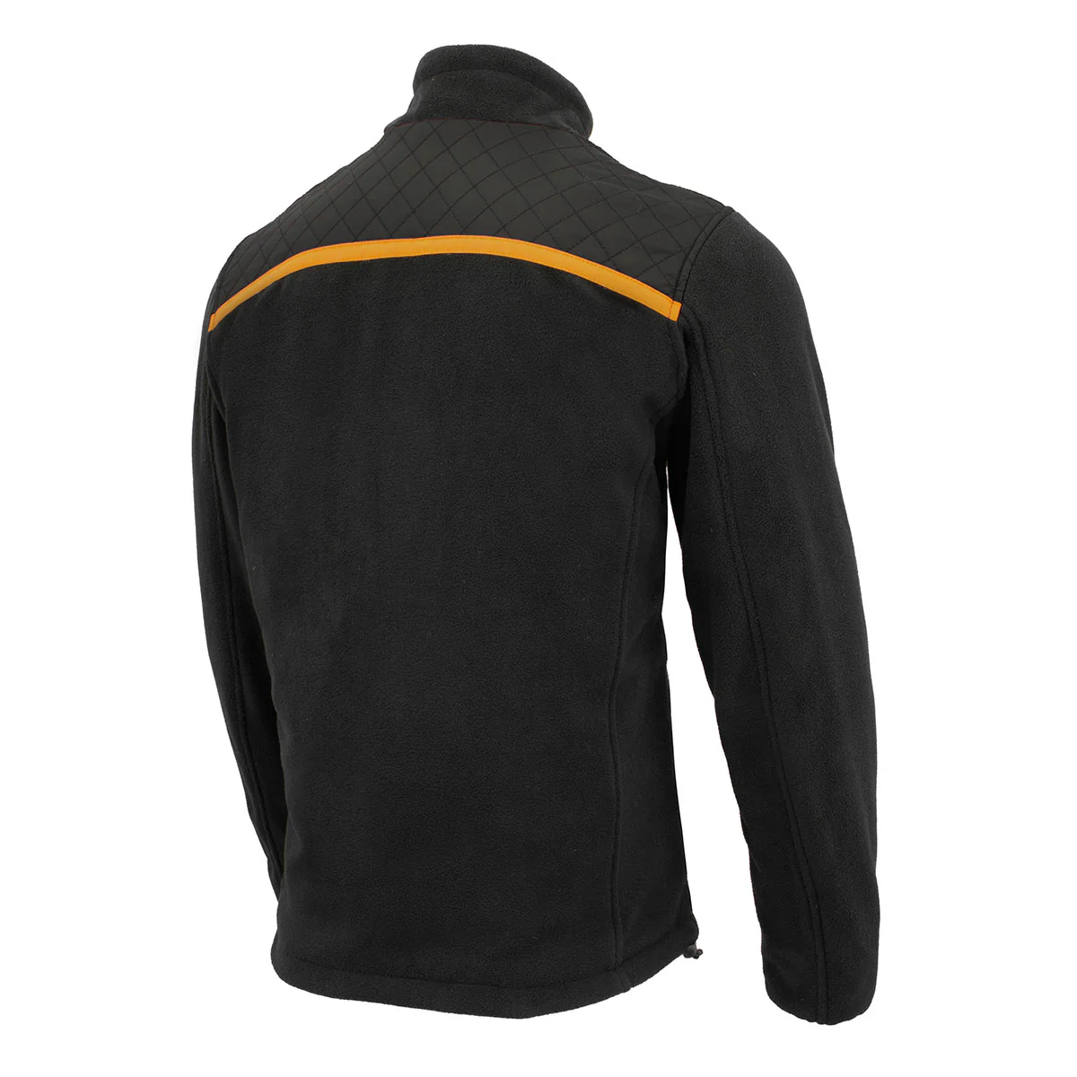 Milwaukee Leather MPM1783 Men's Black Micro Fleece Zipper Front Jacket 8 Milwaukee Leather MPM1783 Men's Black Micro Fleece Zipper Front Jacket