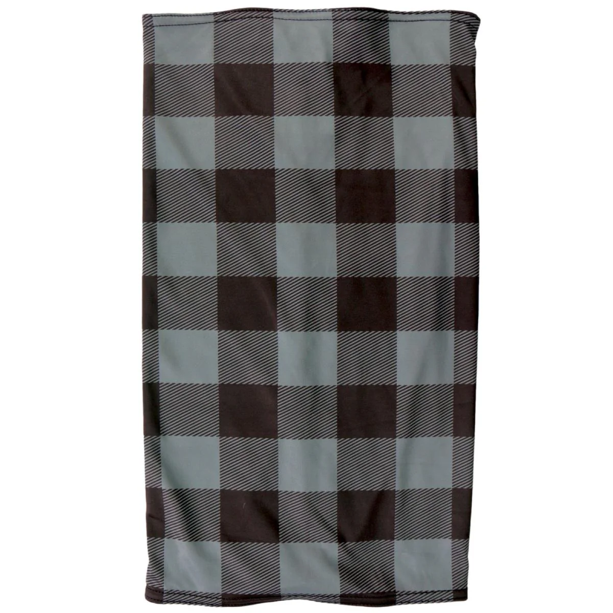 Hot Leathers HWN2021 Gray and Black Plaid Neck Gaiter 1 Hot Leathers HWN2021 Gray and Black Plaid Neck Gaiter
