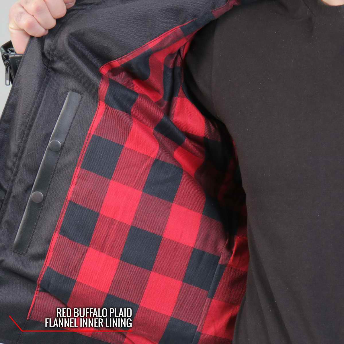 Hot Leathers JKM1031 Men’s ‘Skull and Bones’ Leather Jacket with Flannel Lining 12 Hot Leathers JKM1031 Men’s ‘Skull and Bones’ Leather Jacket with Flannel Lining