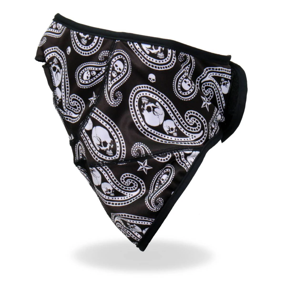 Hot Leathers FWC2005 Paisley Skull Face Wrap Neck Warmer 4 Hot Leathers FWC2005 Paisley Skull Face Wrap Neck Warmer