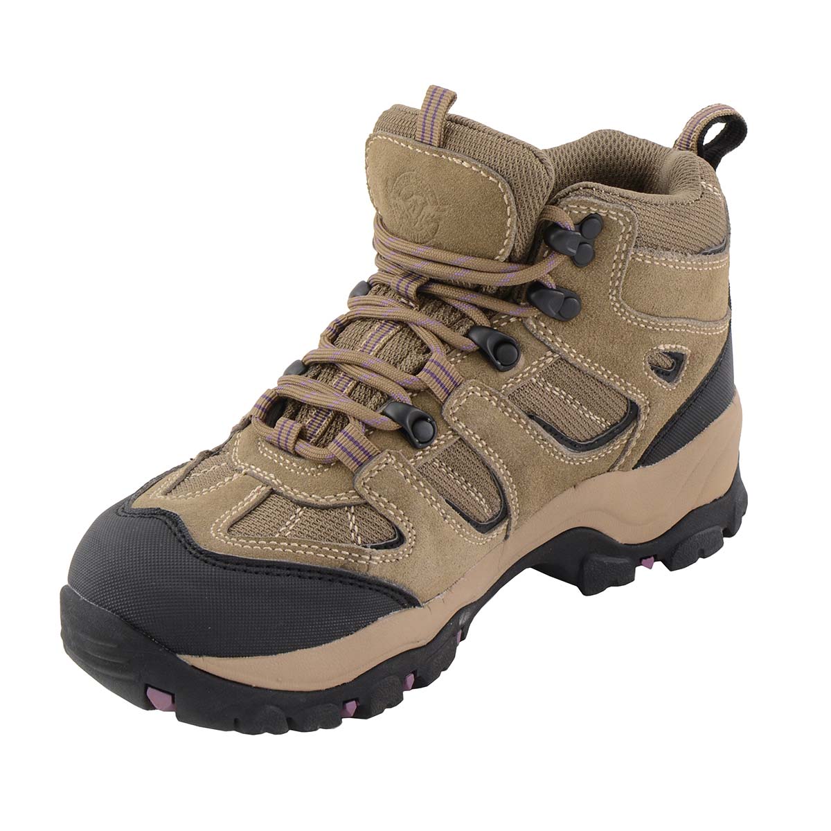 Milwaukee Leather MBL9496 Women's Brown Leather Lace-Up Waterproof Outdoor Hiking Boots Shoes 3 Milwaukee Leather MBL9496 Women's Brown Leather Lace-Up Waterproof Outdoor Hiking Boots Shoes