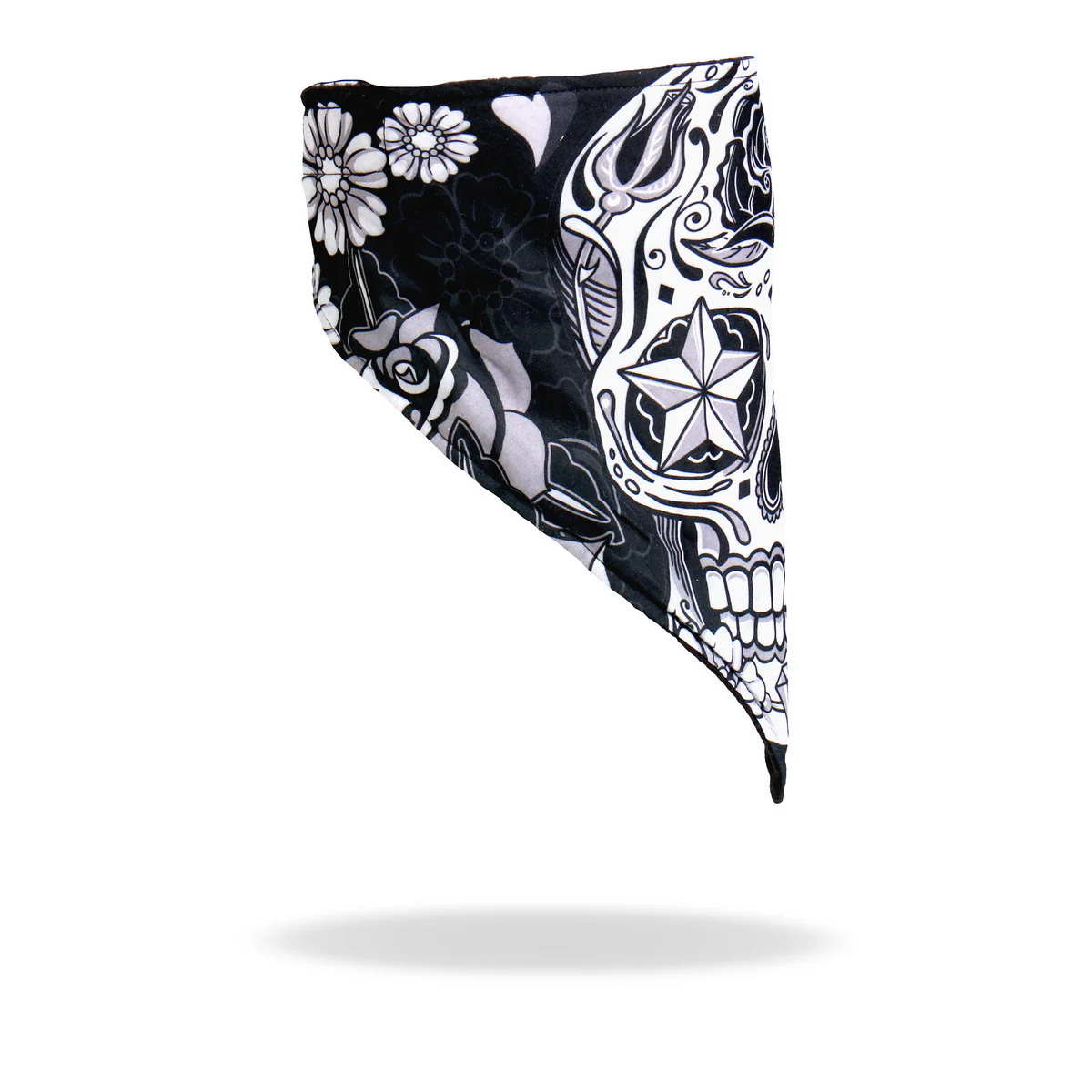 Hot Leathers FWC1002 Sugar Skull Face Wrap Neck Warmer 3 Hot Leathers FWC1002 Sugar Skull Face Wrap Neck Warmer
