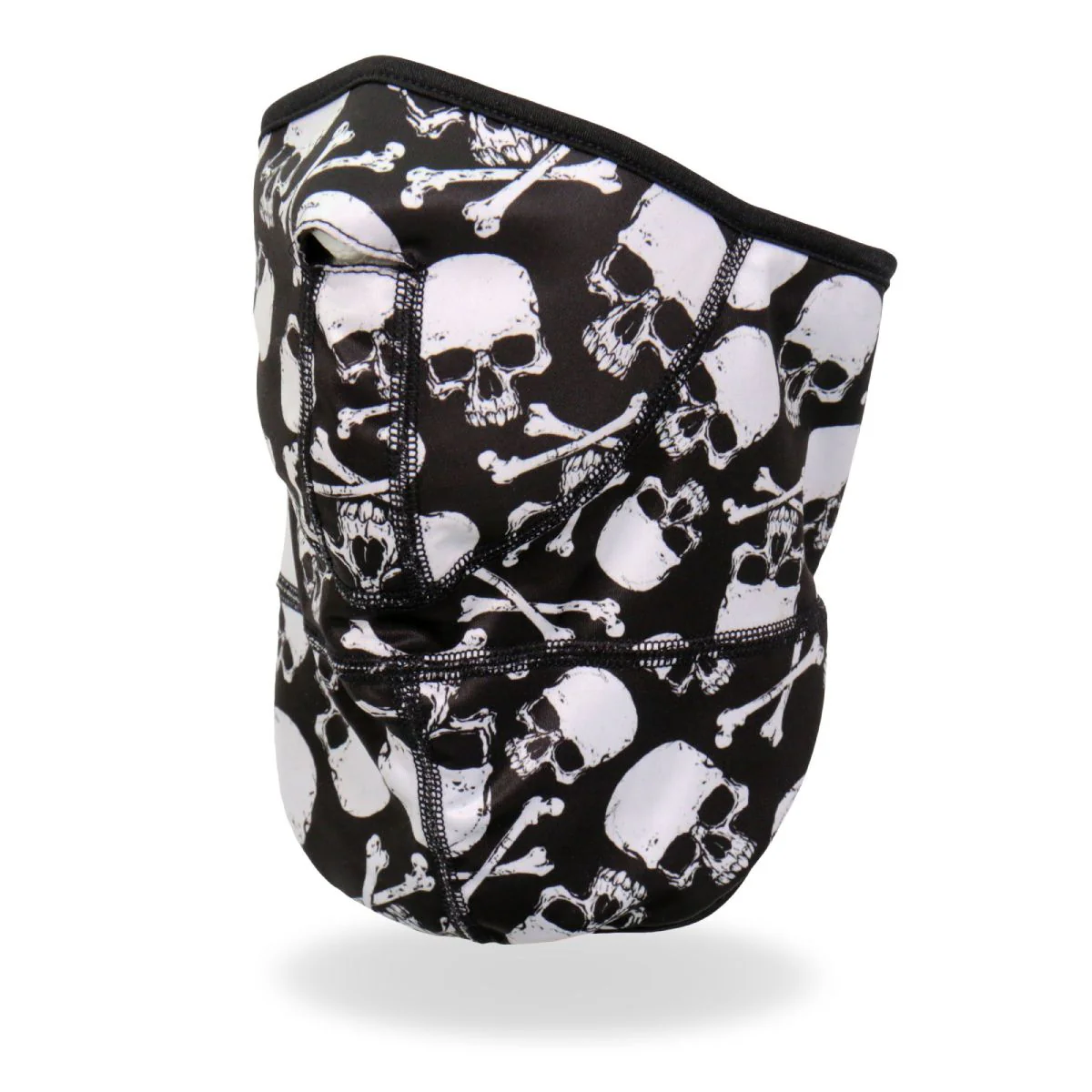 Hot Leathers FWC2003 Skull and Crossbones Face Wrap Neck Warmer 3 Hot Leathers FWC2003 Skull and Crossbones Face Wrap Neck Warmer