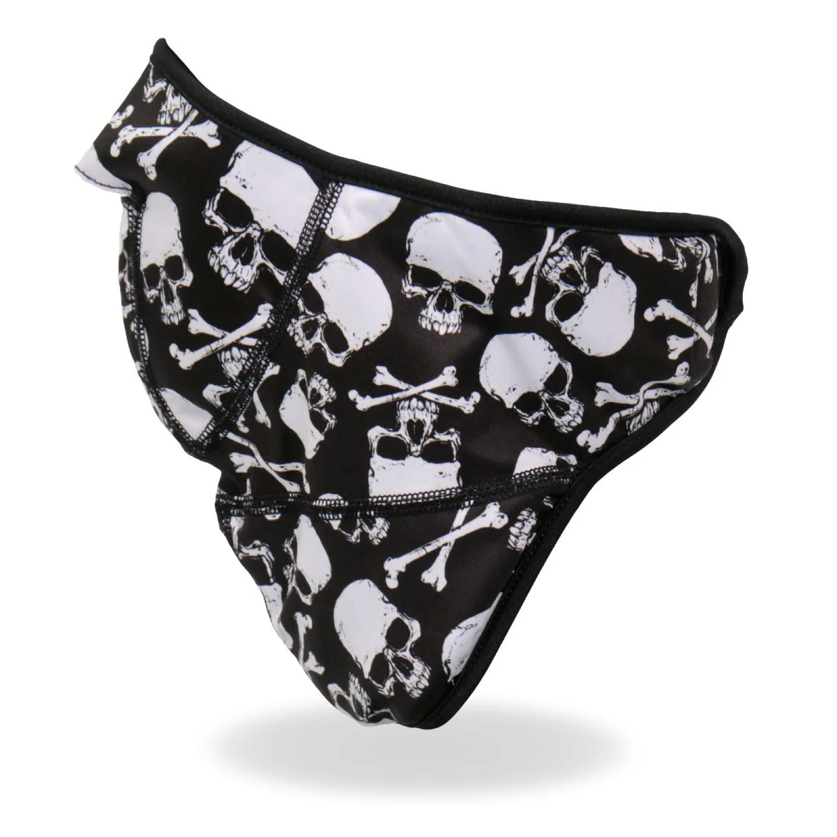 Hot Leathers FWC2003 Skull and Crossbones Face Wrap Neck Warmer 4 Hot Leathers FWC2003 Skull and Crossbones Face Wrap Neck Warmer