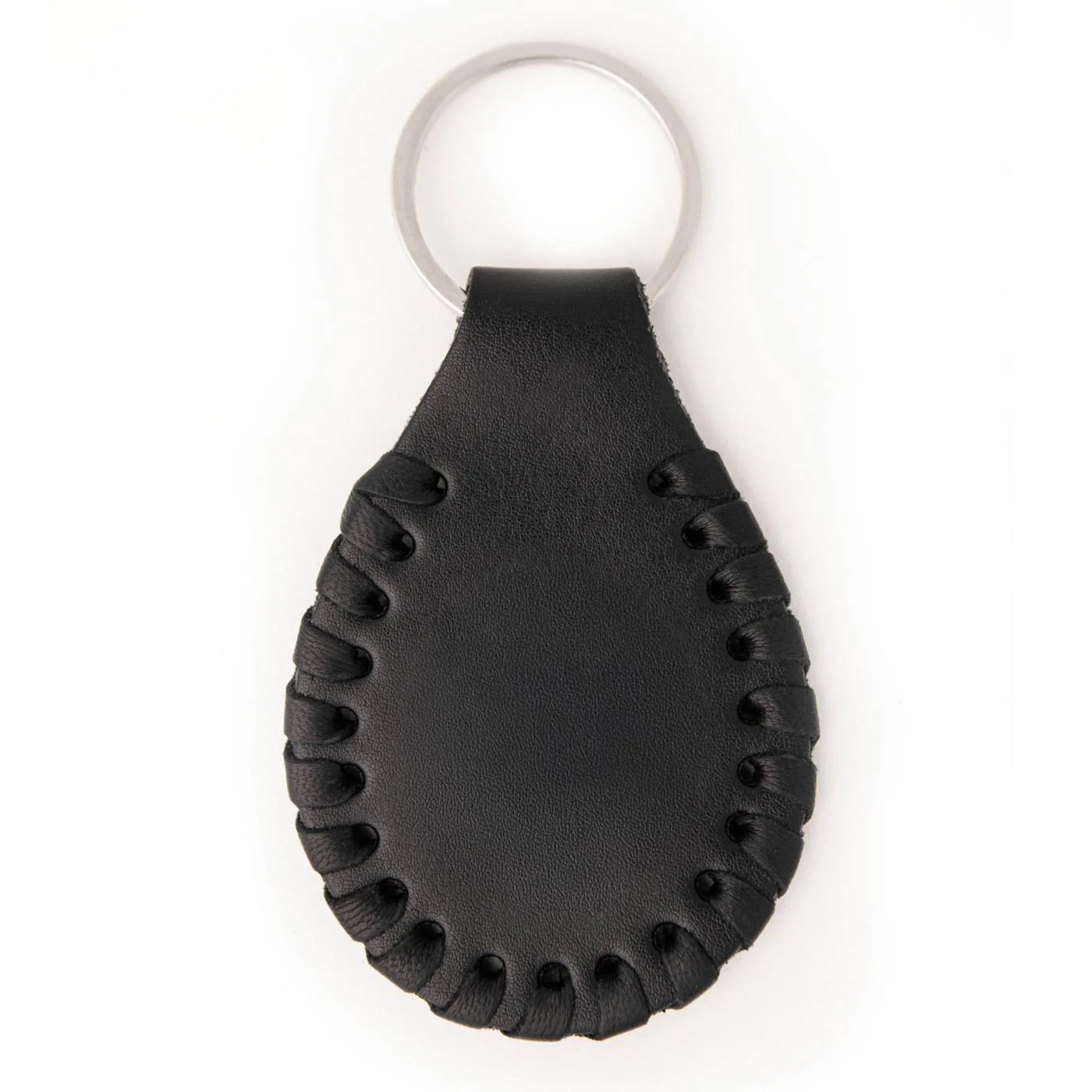 Milwaukee Leather Black Skull Head Pewter Emblem Key Chain - MLA9505 3 Milwaukee Leather Black Skull Head Pewter Emblem Key Chain - MLA9505