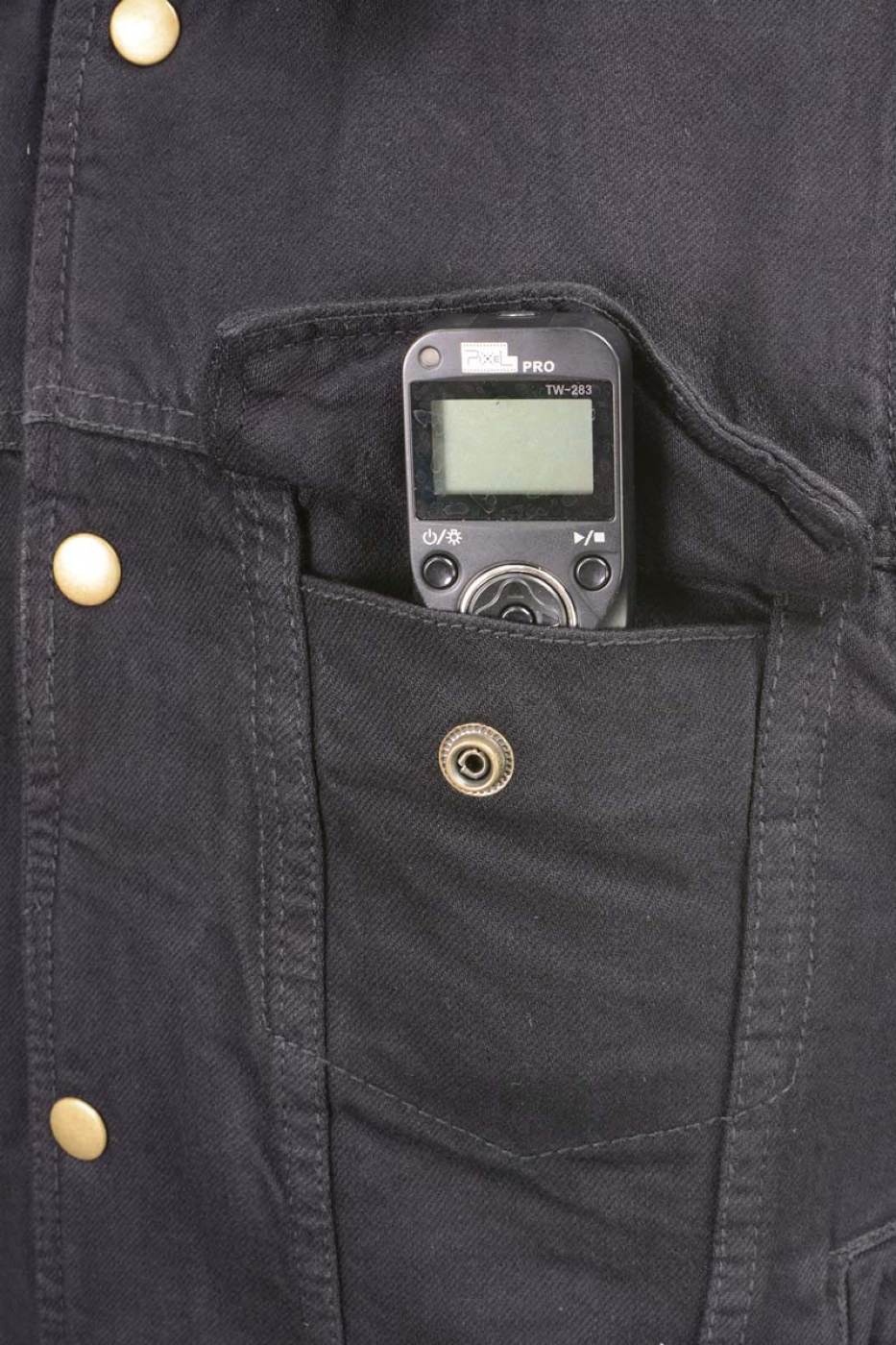 Milwaukee Leather Men's Outrider Black Denim Motorcycle Rider Vest with Shirt Collar - MDM3081 10 Milwaukee Leather Men's Outrider Black Denim Motorcycle Rider Vest with Shirt Collar - MDM3081