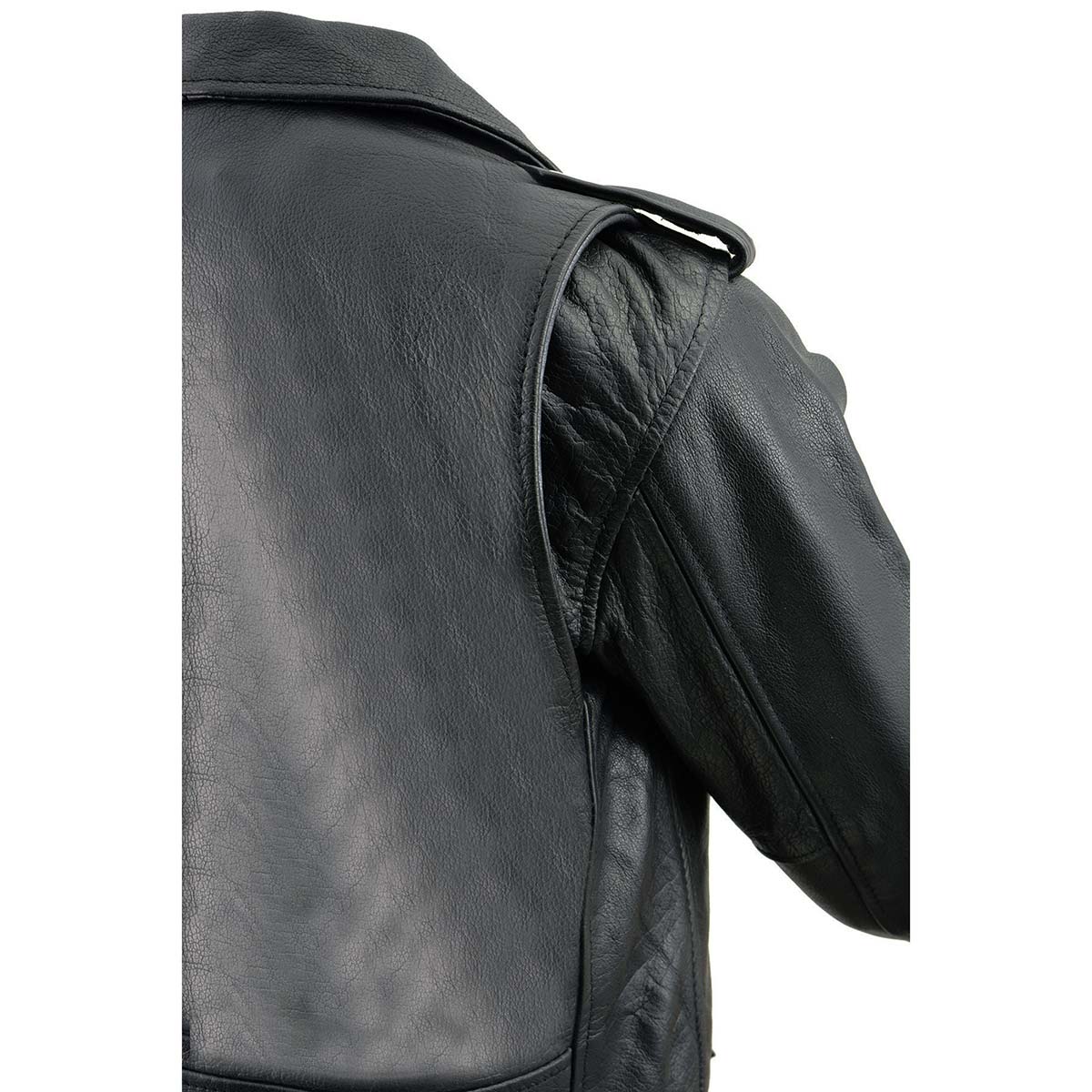 Milwaukee Leather LKL2701 Women's Classic Black Premium Leather Motorcycle Rider Jacket with Built-In Belt 13 Milwaukee Leather LKL2701 Women's Classic Black Premium Leather Motorcycle Rider Jacket with Built-In Belt