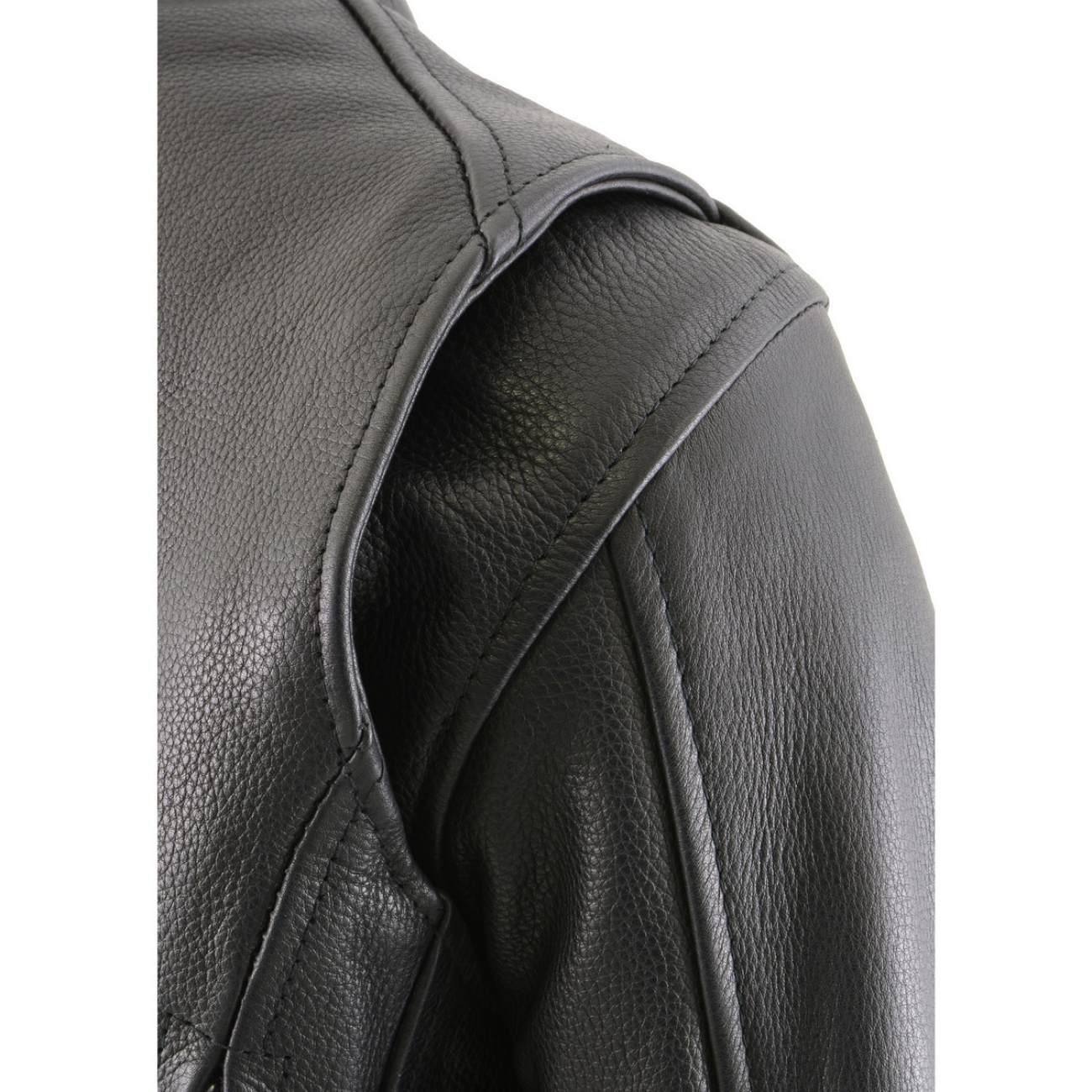 Milwaukee Leather MLL2530 Women's Vented Black Leather Scooter Jacket 7 Milwaukee Leather MLL2530 Women's Vented Black Leather Scooter Jacket