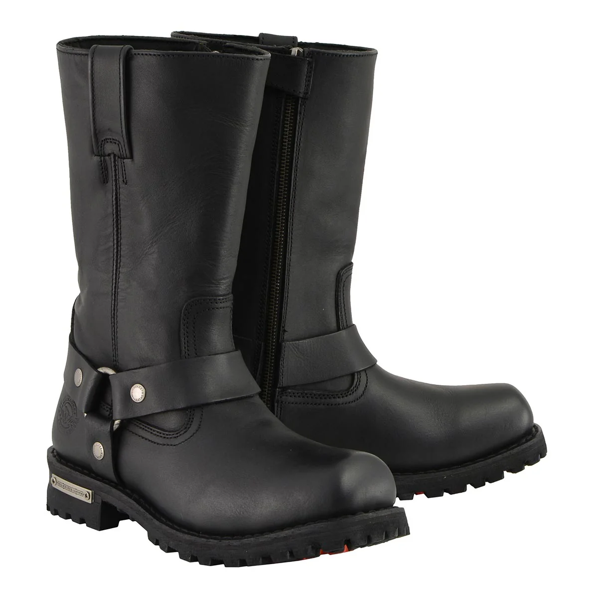 Milwaukee Leather Men’s Classic Harness 11-Inch Motorcycle Boots – Premium Cowhide, Road & Rally Ready MBM131 3 Milwaukee Leather Men’s Classic Harness 11-Inch Motorcycle Boots – Premium Cowhide, Road & Rally Ready MBM131
