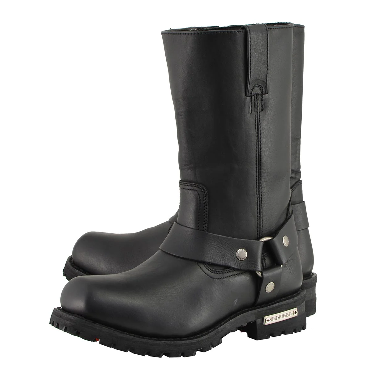 Milwaukee Leather Men’s Classic Harness 11-Inch Motorcycle Boots – Premium Cowhide, Road & Rally Ready MBM131 7 Milwaukee Leather Men’s Classic Harness 11-Inch Motorcycle Boots – Premium Cowhide, Road & Rally Ready MBM131