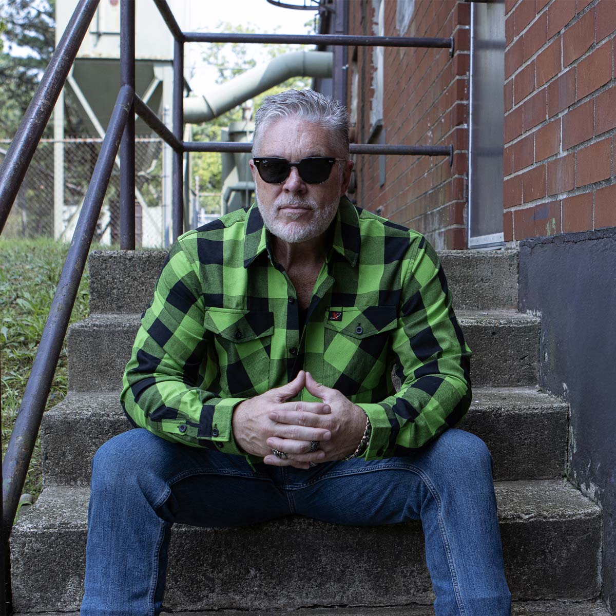 Milwaukee Leather Men’s Plaid Flannel Long Sleeve Shirt with Chest Pockets 4 Milwaukee Leather Men’s Plaid Flannel Long Sleeve Shirt with Chest Pockets