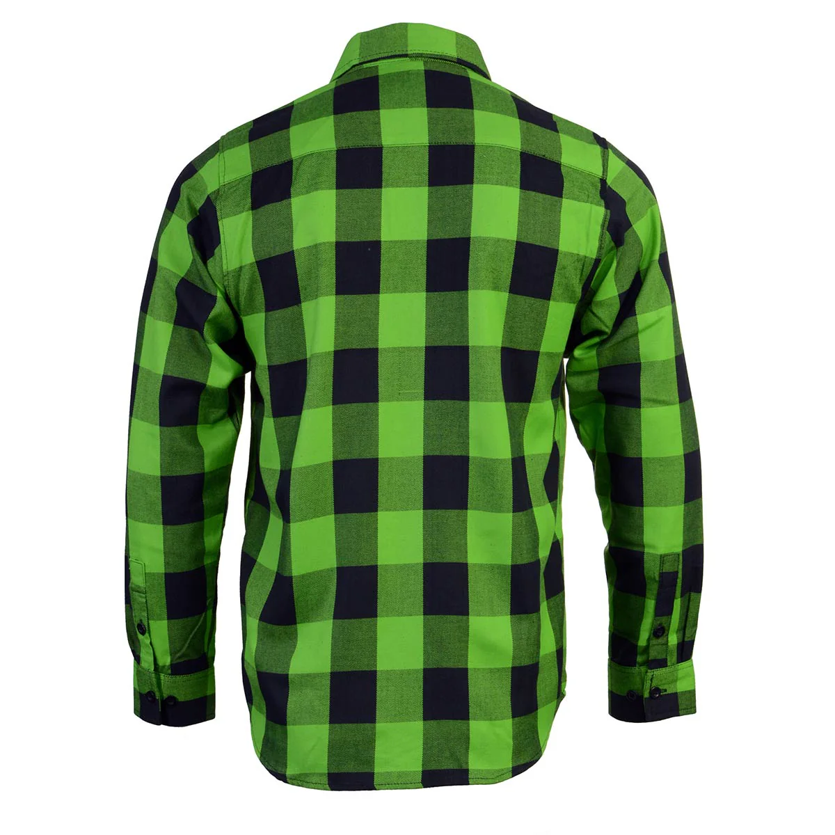 Milwaukee Leather Men’s Plaid Flannel Long Sleeve Shirt with Chest Pockets 9 Milwaukee Leather Men’s Plaid Flannel Long Sleeve Shirt with Chest Pockets