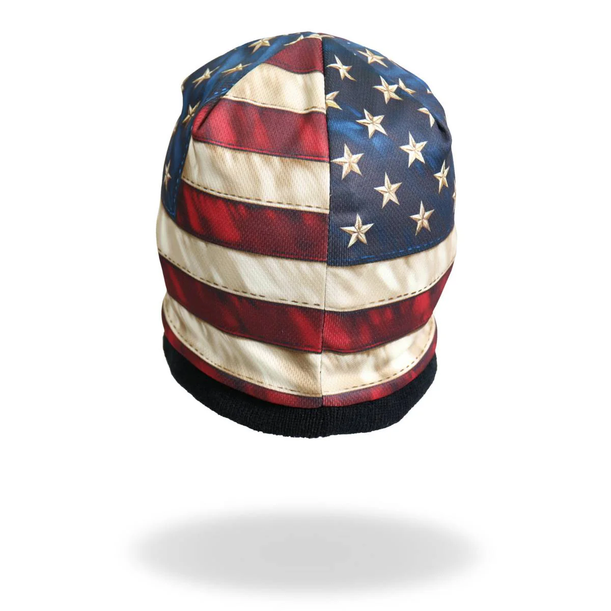 Hot Leathers KHC1009 American Flag Beanie 5 Hot Leathers KHC1009 American Flag Beanie