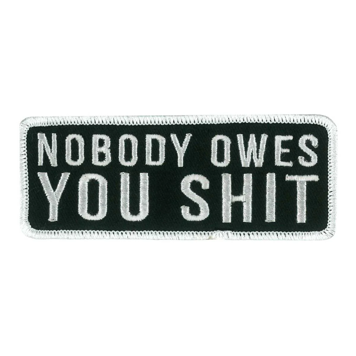 Hot Leathers Nobody Knows Embroidered Patch Ppw1247 PPW1247 1 Hot Leathers Nobody Knows Embroidered Patch Ppw1247 PPW1247