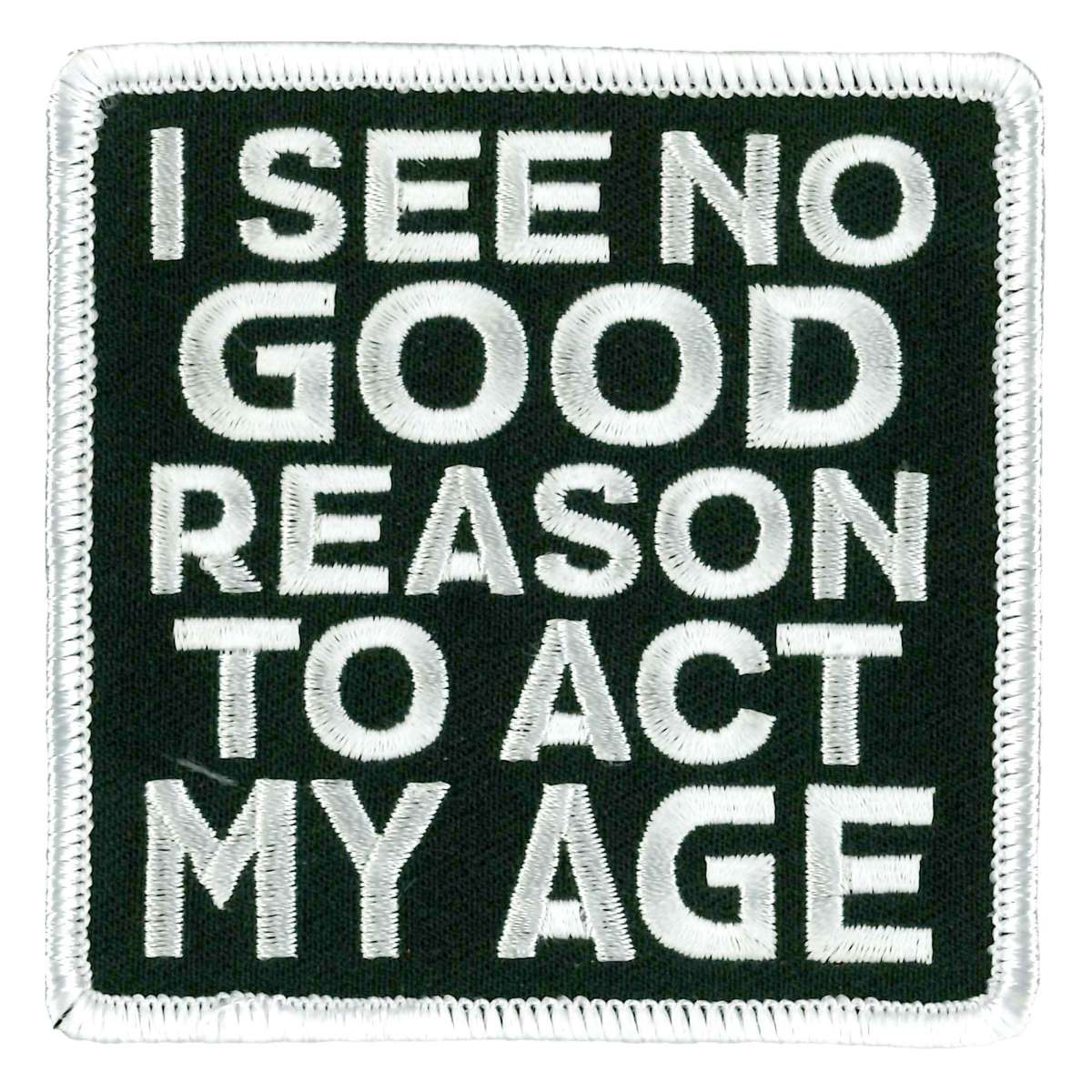 Hot Leathers No Good Reason Patch PPL9964 1 Hot Leathers No Good Reason Patch PPL9964
