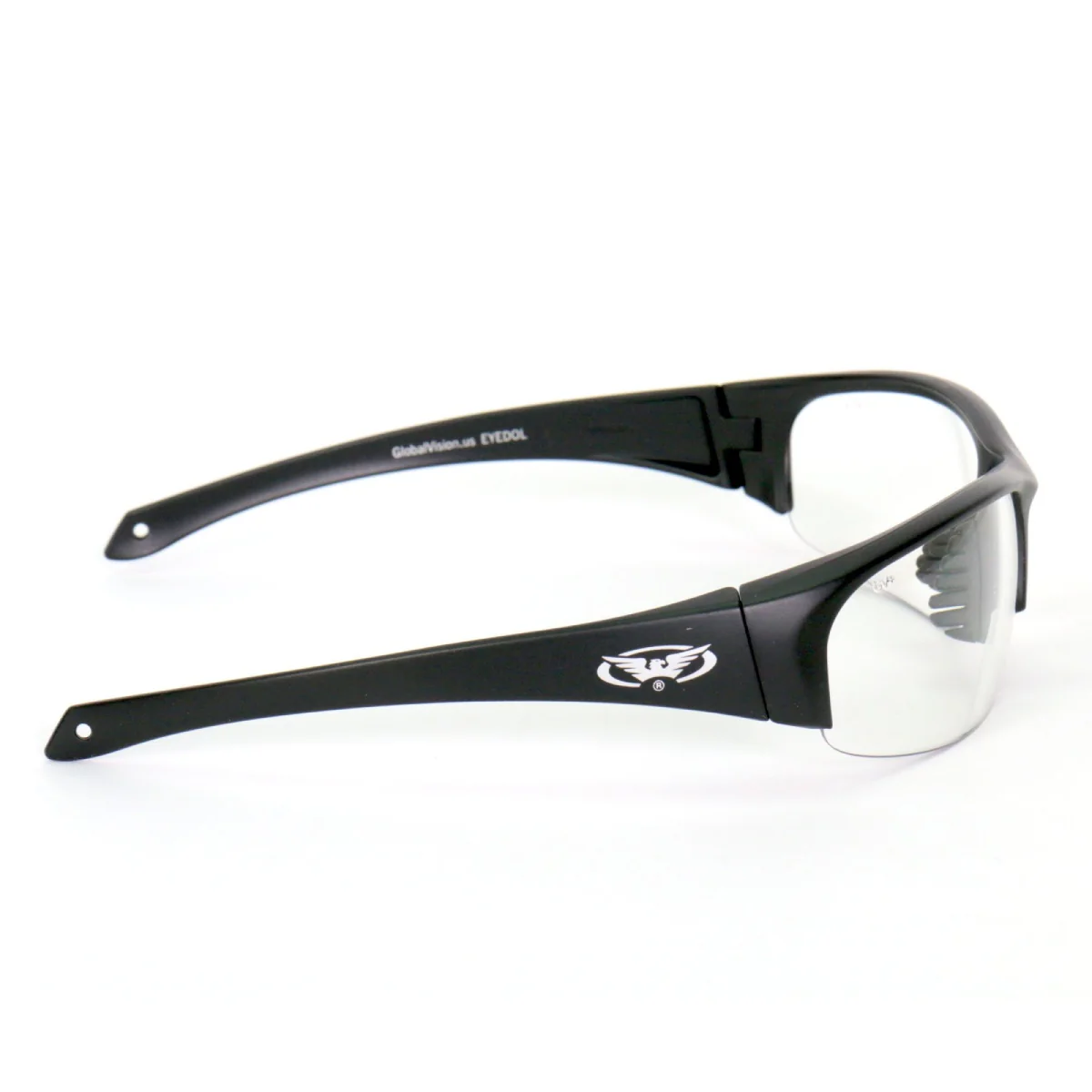 Hot Leathers Easy Eyes Clear Safety Glasses 3 Hot Leathers Easy Eyes Clear Safety Glasses