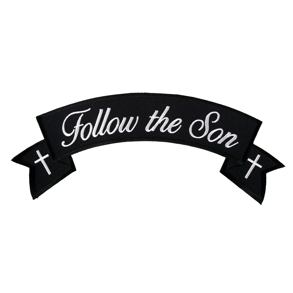 Hot Leathers PPM2101 Follow The Son Banner 4" x 1" Patch 1 Hot Leathers PPM2101 Follow The Son Banner 4" x 1" Patch