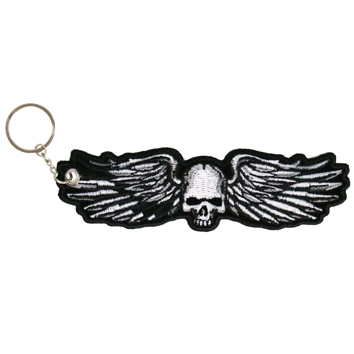 Hot Leathers Metal Wings Embroidered Key Chain KCH1037 1 Hot Leathers Metal Wings Embroidered Key Chain KCH1037