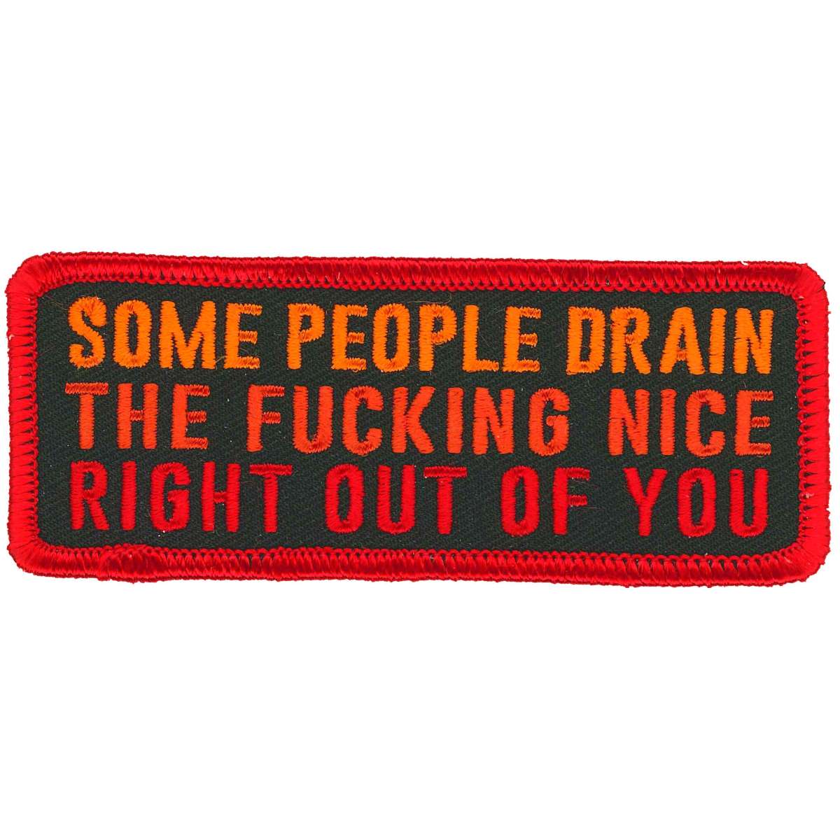 Hot Leathers Some People Drain Patch PPL9913 1 Hot Leathers Some People Drain Patch PPL9913