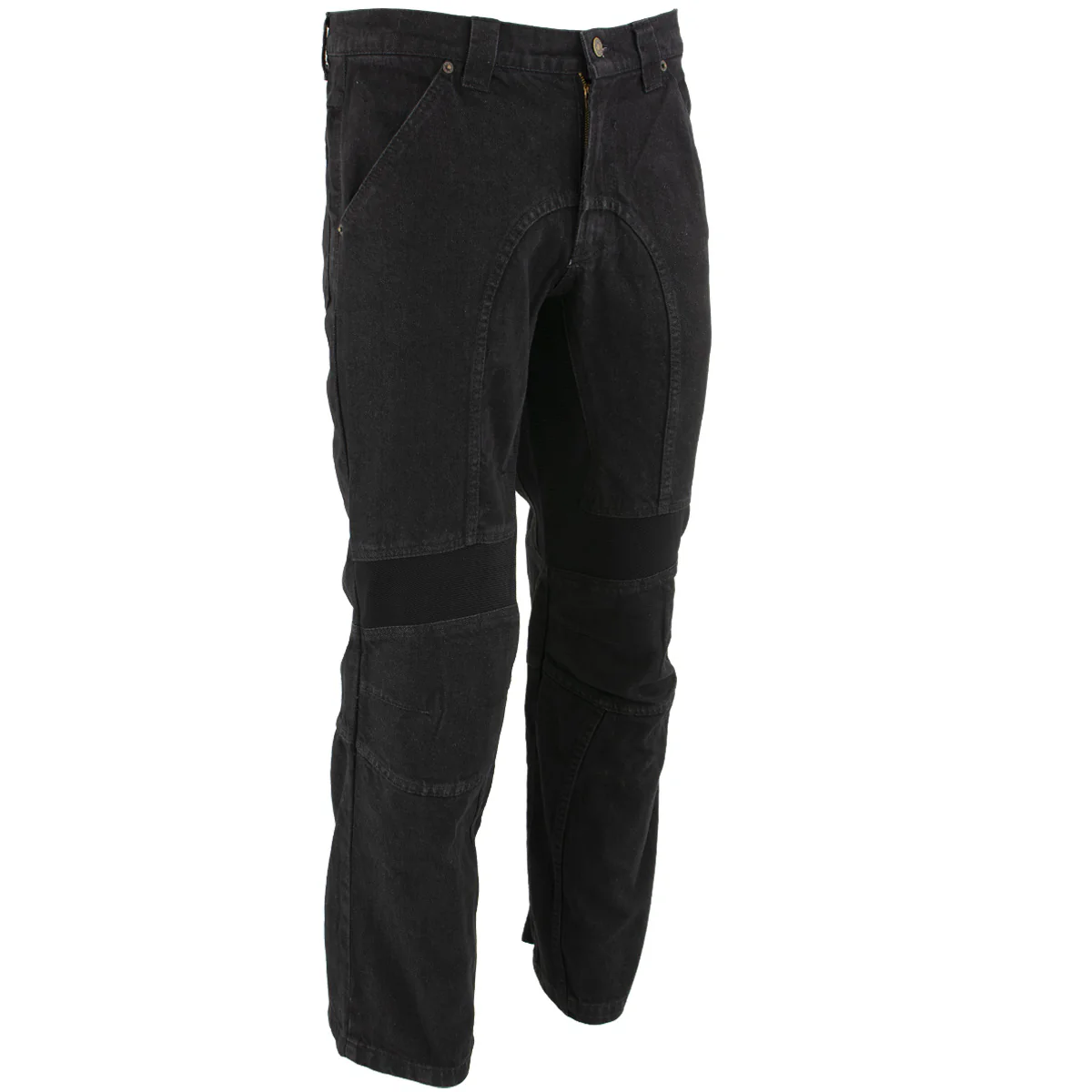 Milwaukee Leather MDM5014 Men's Classic Fit Black Denim Motorcycle Rider Racing Pants w/ CE Armor on Knees 1 Milwaukee Leather MDM5014 Men's Classic Fit Black Denim Motorcycle Rider Racing Pants w/ CE Armor on Knees