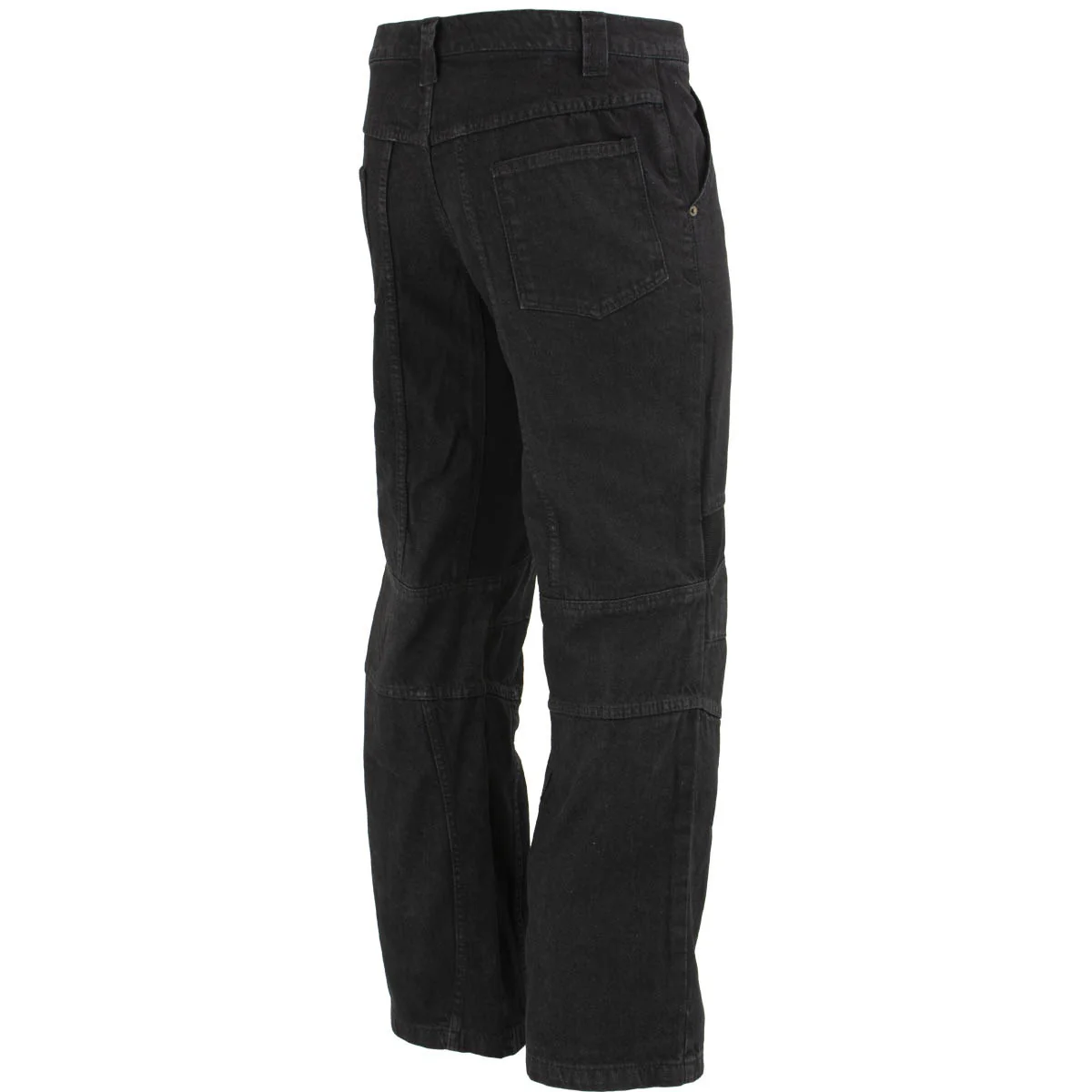 Milwaukee Leather MDM5014 Men's Classic Fit Black Denim Motorcycle Rider Racing Pants w/ CE Armor on Knees 8 Milwaukee Leather MDM5014 Men's Classic Fit Black Denim Motorcycle Rider Racing Pants w/ CE Armor on Knees