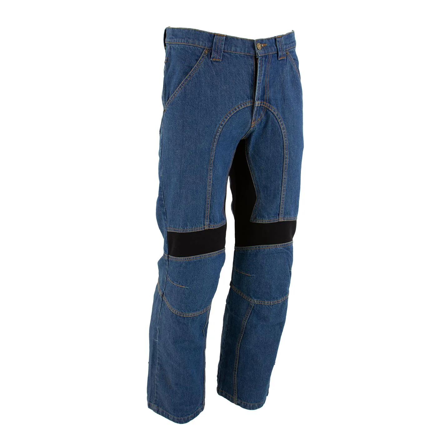 Milwaukee Leather MDM5015 Men's Classic Fit Blue Denim Motorcycle Rider Racing Pants w/ CE Armor on Knees 1 Milwaukee Leather MDM5015 Men's Classic Fit Blue Denim Motorcycle Rider Racing Pants w/ CE Armor on Knees