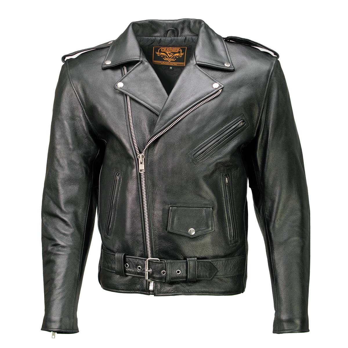 Milwaukee Leather LKM1703 Men's Classic Black Premium Leather Motorcycle Biker Rider Jacket 10 Milwaukee Leather LKM1703 Men's Classic Black Premium Leather Motorcycle Biker Rider Jacket