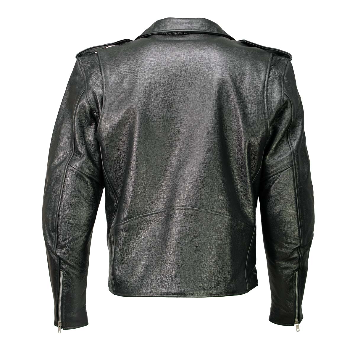 Milwaukee Leather LKM1703 Men's Classic Black Premium Leather Motorcycle Biker Rider Jacket 12 Milwaukee Leather LKM1703 Men's Classic Black Premium Leather Motorcycle Biker Rider Jacket