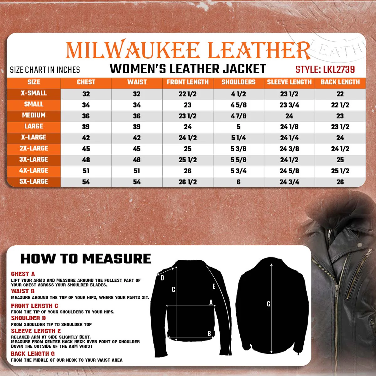 Milwaukee Leather LKL2739 Women's Black Premium Leather Vented Motorcycle Biker Jacket w/ Hoodie 3 Milwaukee Leather LKL2739 Women's Black Premium Leather Vented Motorcycle Biker Jacket w/ Hoodie