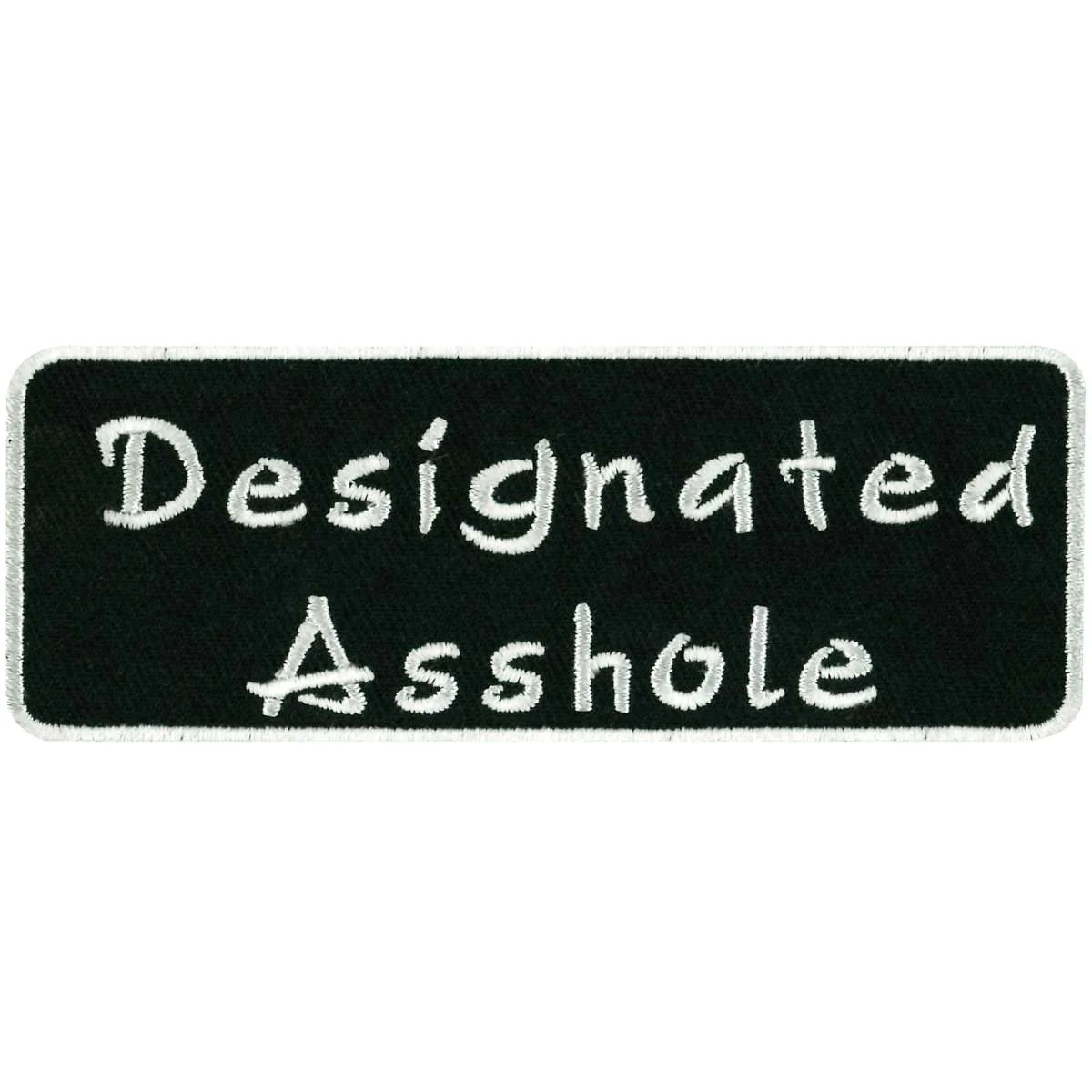 Hot Leathers PPL9096 Designated Asshole 4" Patch PPL9096 1 Hot Leathers PPL9096 Designated Asshole 4" Patch PPL9096