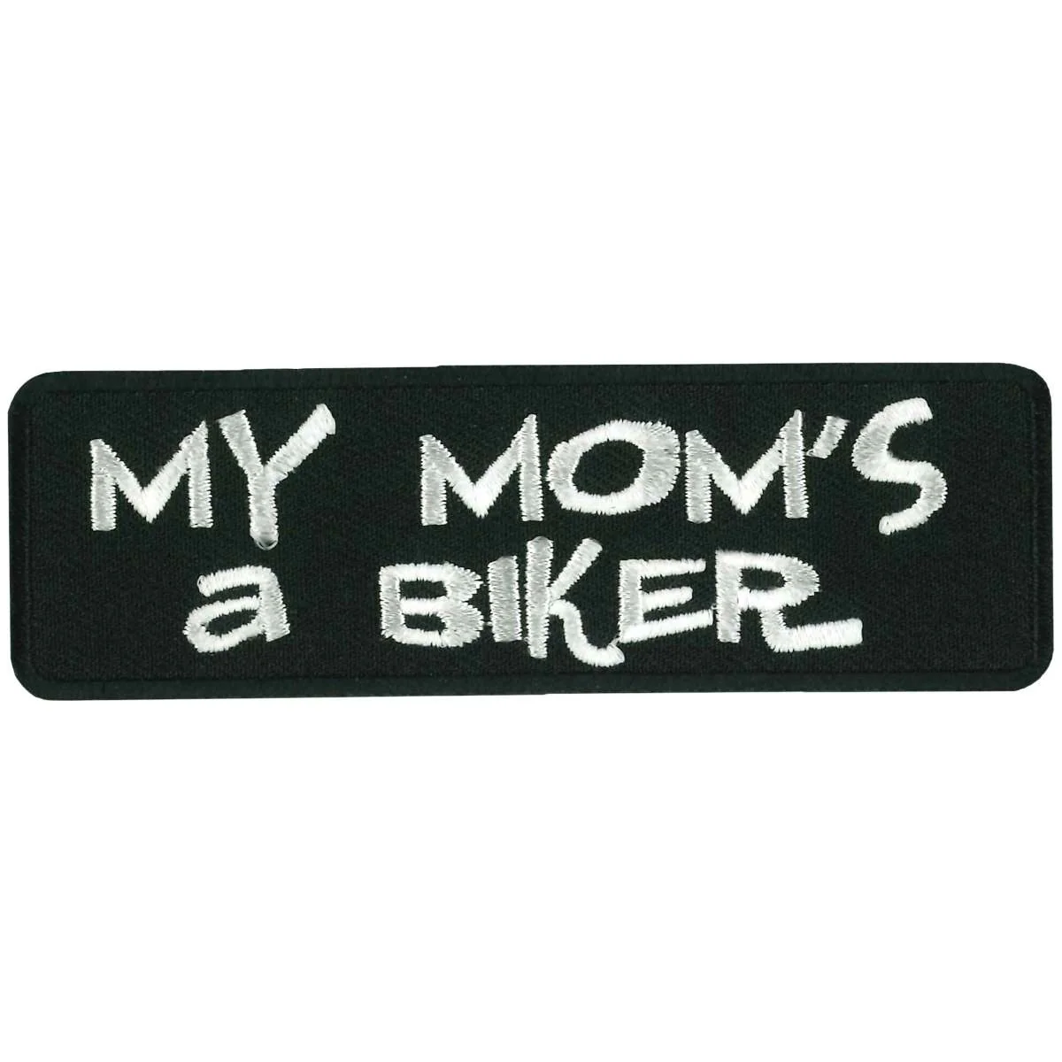 Hot Leathers PPL9121 Mom's a Biker 4" Patch PPL9121 1 Hot Leathers PPL9121 Mom's a Biker 4" Patch PPL9121
