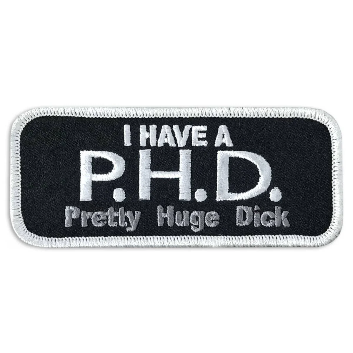 Hot Leathers Phd 4 X 1.5" Embroidered Patch PPW1292 1 Hot Leathers Phd 4 X 1.5" Embroidered Patch PPW1292