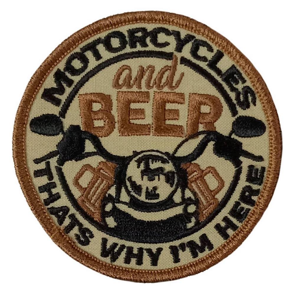 Hot Leathers Why Im Here 3" X 3" Embroidered Patch PPW1214 1 Hot Leathers Why Im Here 3" X 3" Embroidered Patch PPW1214
