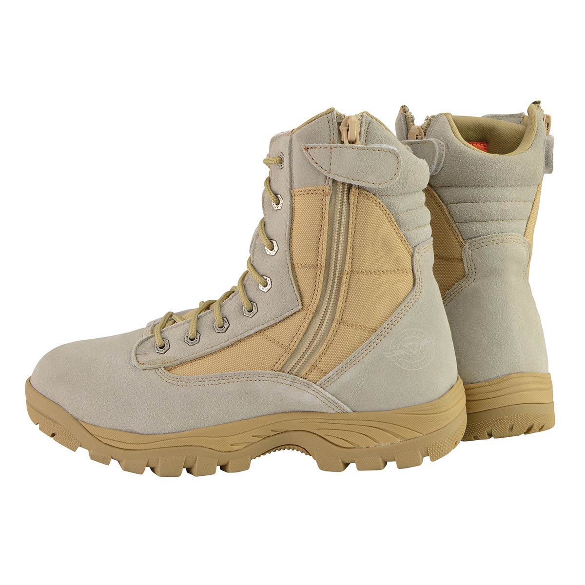 Milwaukee Leather Men's Lace-Up Desert Sand 9-Inch Leather Swat Style-Tactical Motorcycle Biker Boots MBM9111 6 Milwaukee Leather Men's Lace-Up Desert Sand 9-Inch Leather Swat Style-Tactical Motorcycle Biker Boots MBM9111