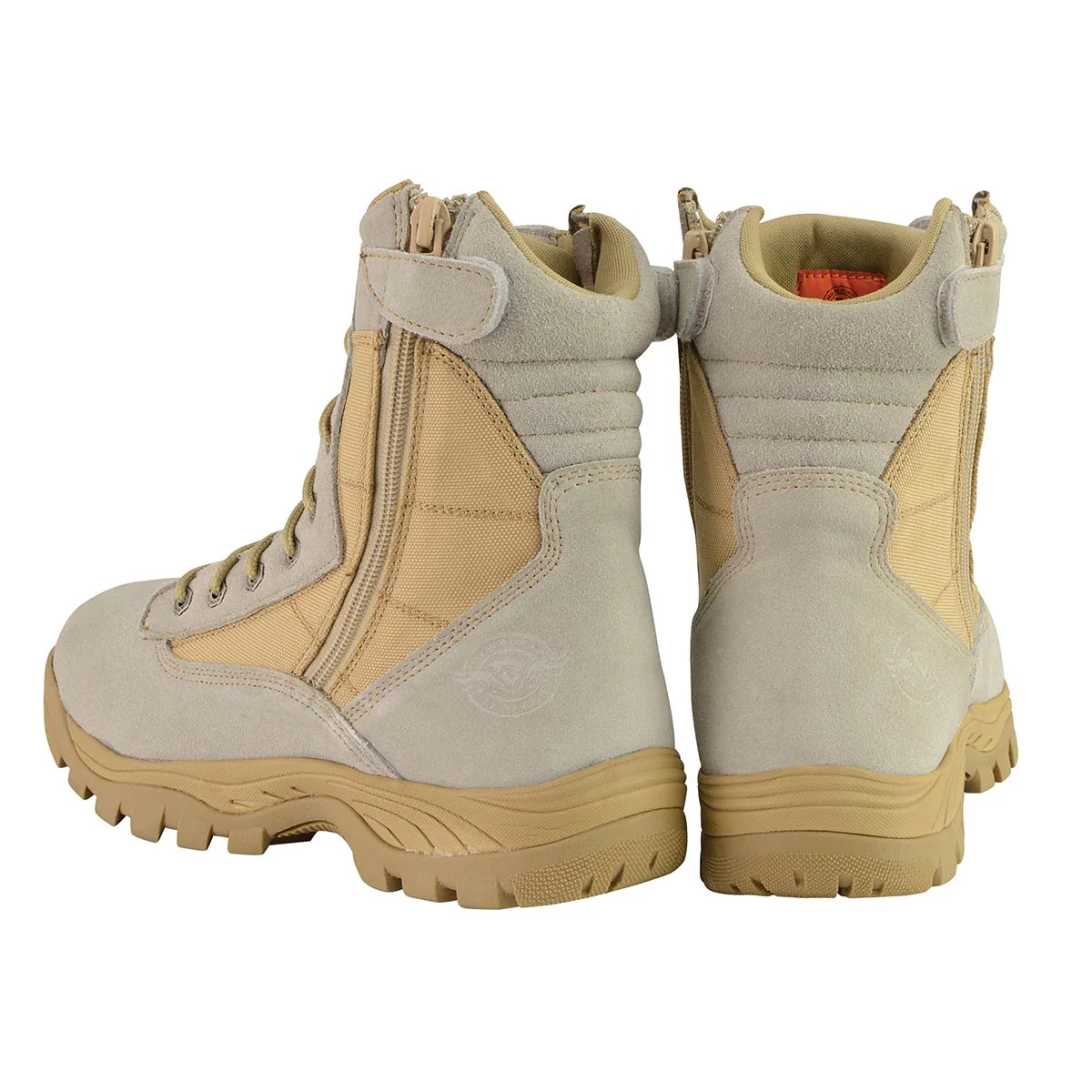 Milwaukee Leather Men's Lace-Up Desert Sand 9-Inch Leather Swat Style-Tactical Motorcycle Biker Boots MBM9111 7 Milwaukee Leather Men's Lace-Up Desert Sand 9-Inch Leather Swat Style-Tactical Motorcycle Biker Boots MBM9111