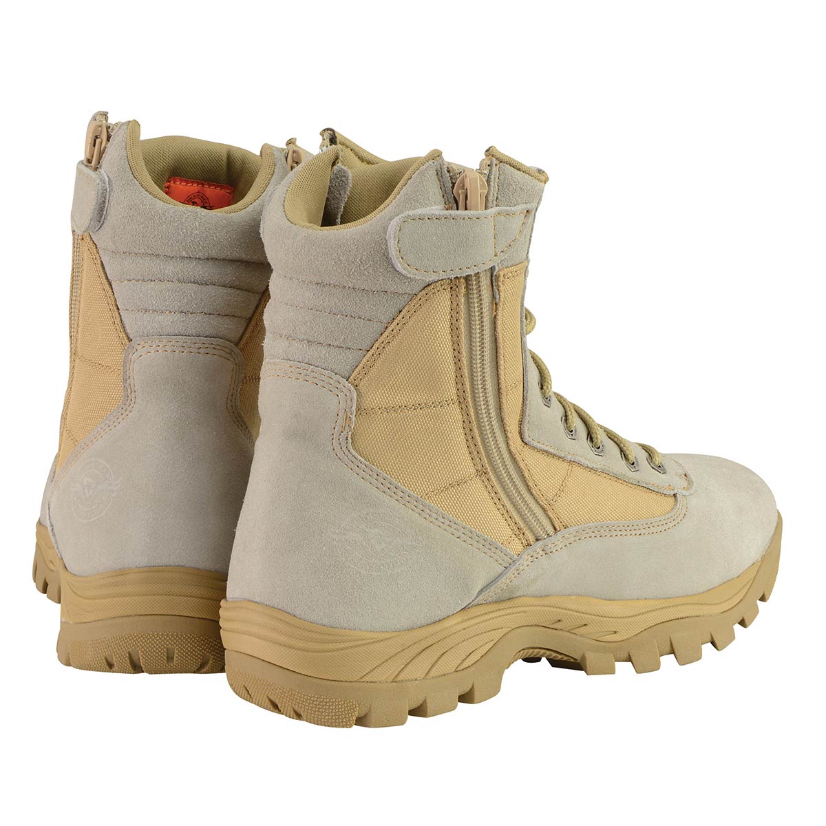 Milwaukee Leather Men's Lace-Up Desert Sand 9-Inch Leather Swat Style-Tactical Motorcycle Biker Boots MBM9111 8 Milwaukee Leather Men's Lace-Up Desert Sand 9-Inch Leather Swat Style-Tactical Motorcycle Biker Boots MBM9111