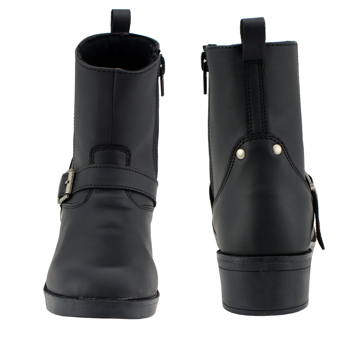 Milwaukee Leather MBK9295 Kids 6 inch Engineer Style Biker Boots 10 Milwaukee Leather MBK9295 Kids 6 inch Engineer Style Biker Boots
