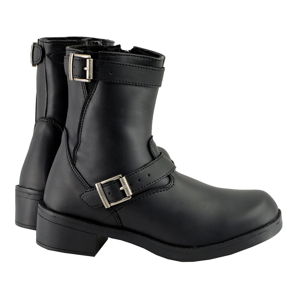 Milwaukee Leather MBK9290 Boys Black Classic Engineer Style Biker Boots 10 Milwaukee Leather MBK9290 Boys Black Classic Engineer Style Biker Boots