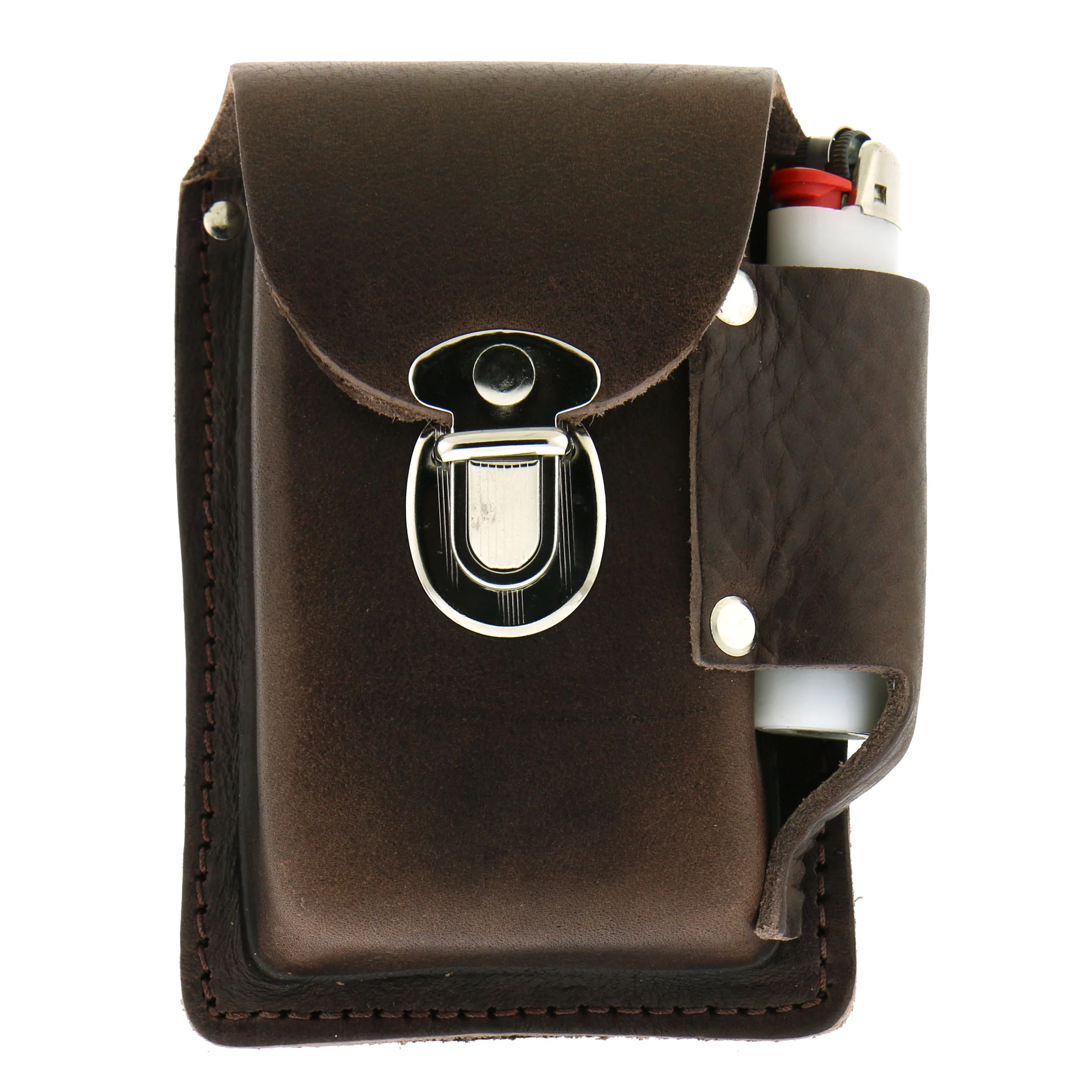 Hot Leathers CSB1010 Cigarette Case with Lighter Pouch 4 Hot Leathers CSB1010 Cigarette Case with Lighter Pouch