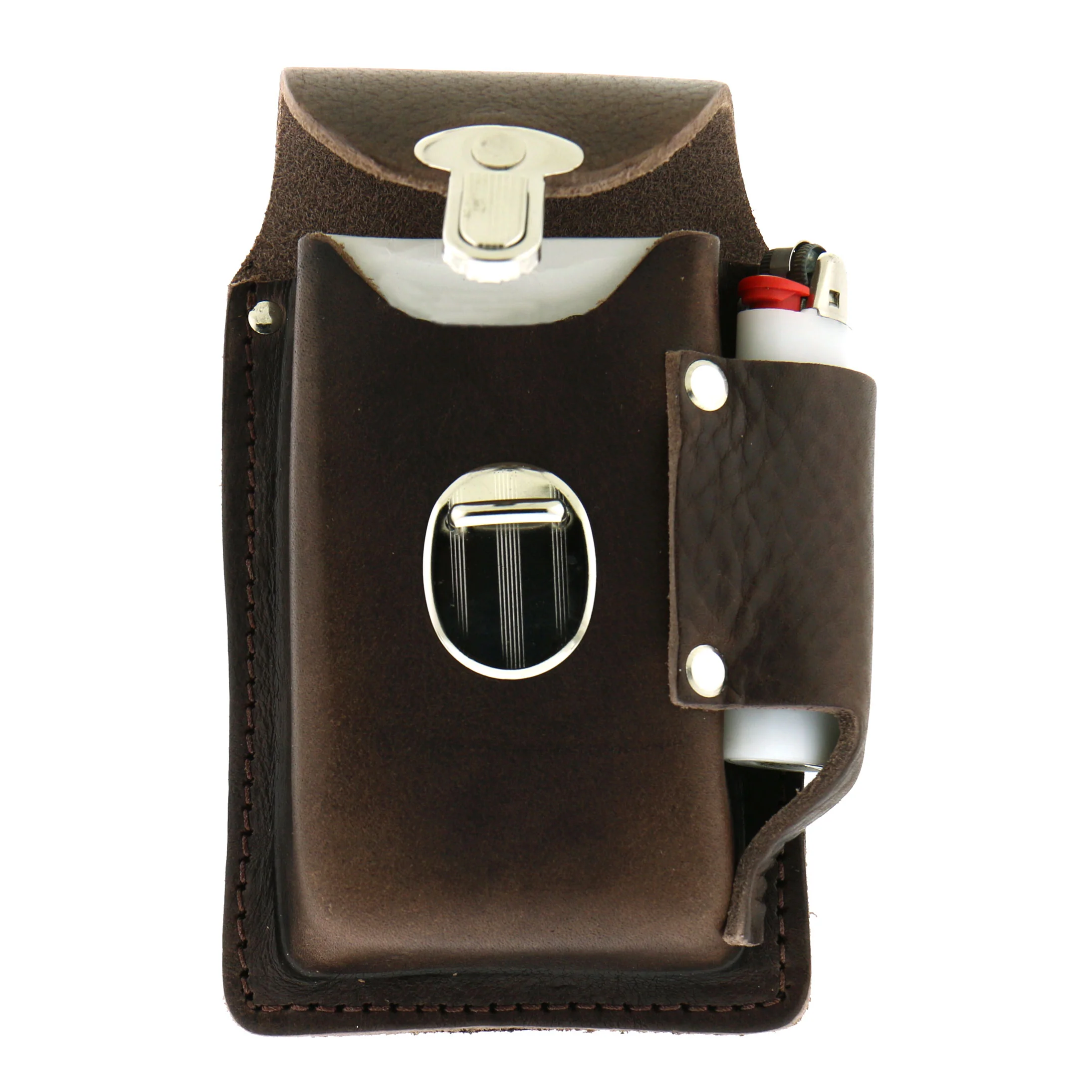 Hot Leathers CSB1010 Cigarette Case with Lighter Pouch 6 Hot Leathers CSB1010 Cigarette Case with Lighter Pouch